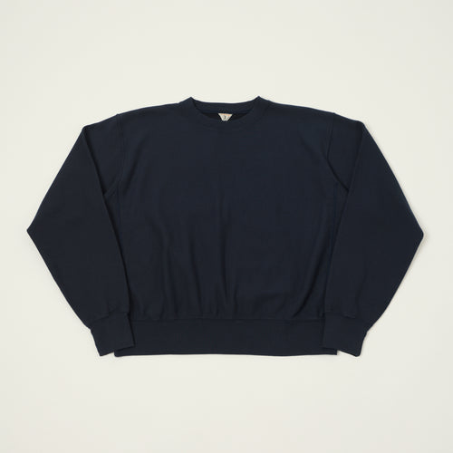 FilMelange 'Linden' Reverse Weave Sweatshirt - Navy