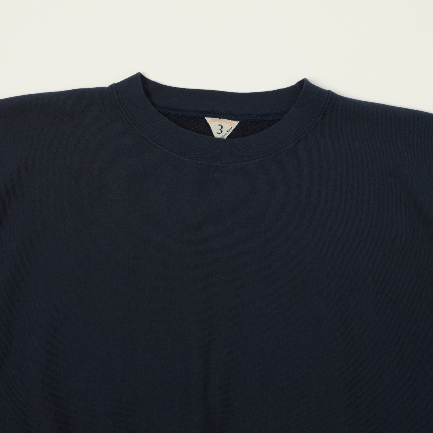 FilMelange 'Linden' Reverse Weave Sweatshirt - Navy