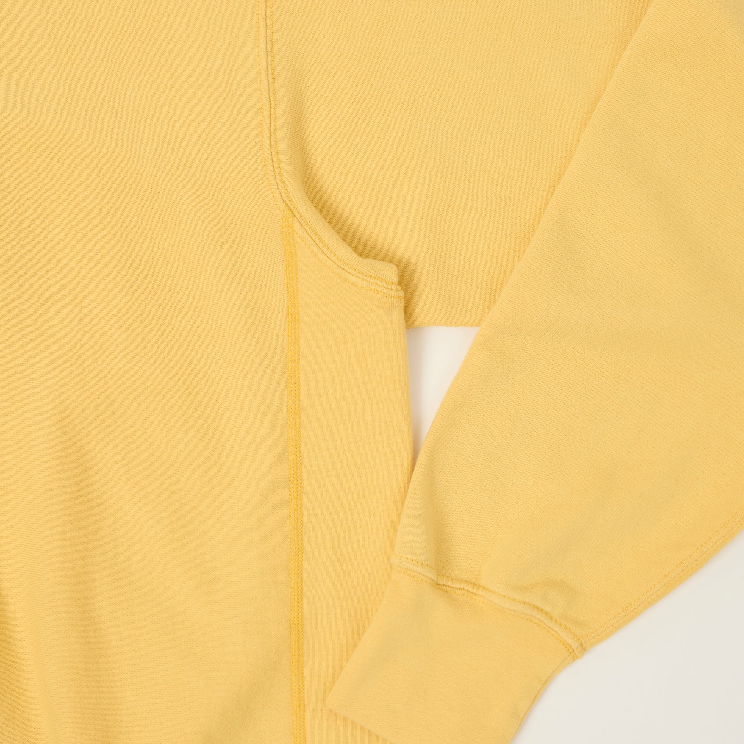 FilMelange 'Linden' Reverse Weave Sweatshirt - Yellow