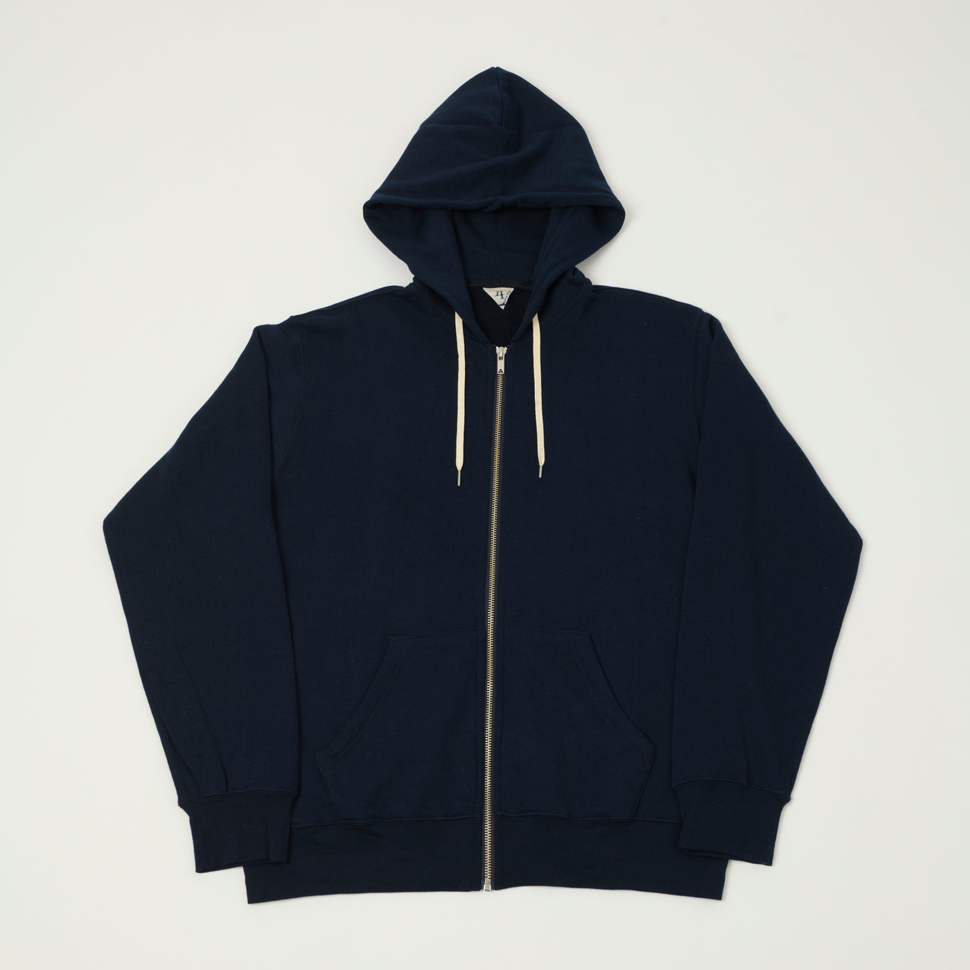 FilMelange 'Urbicus' Cashmere Zip Through Hoodie - Navy