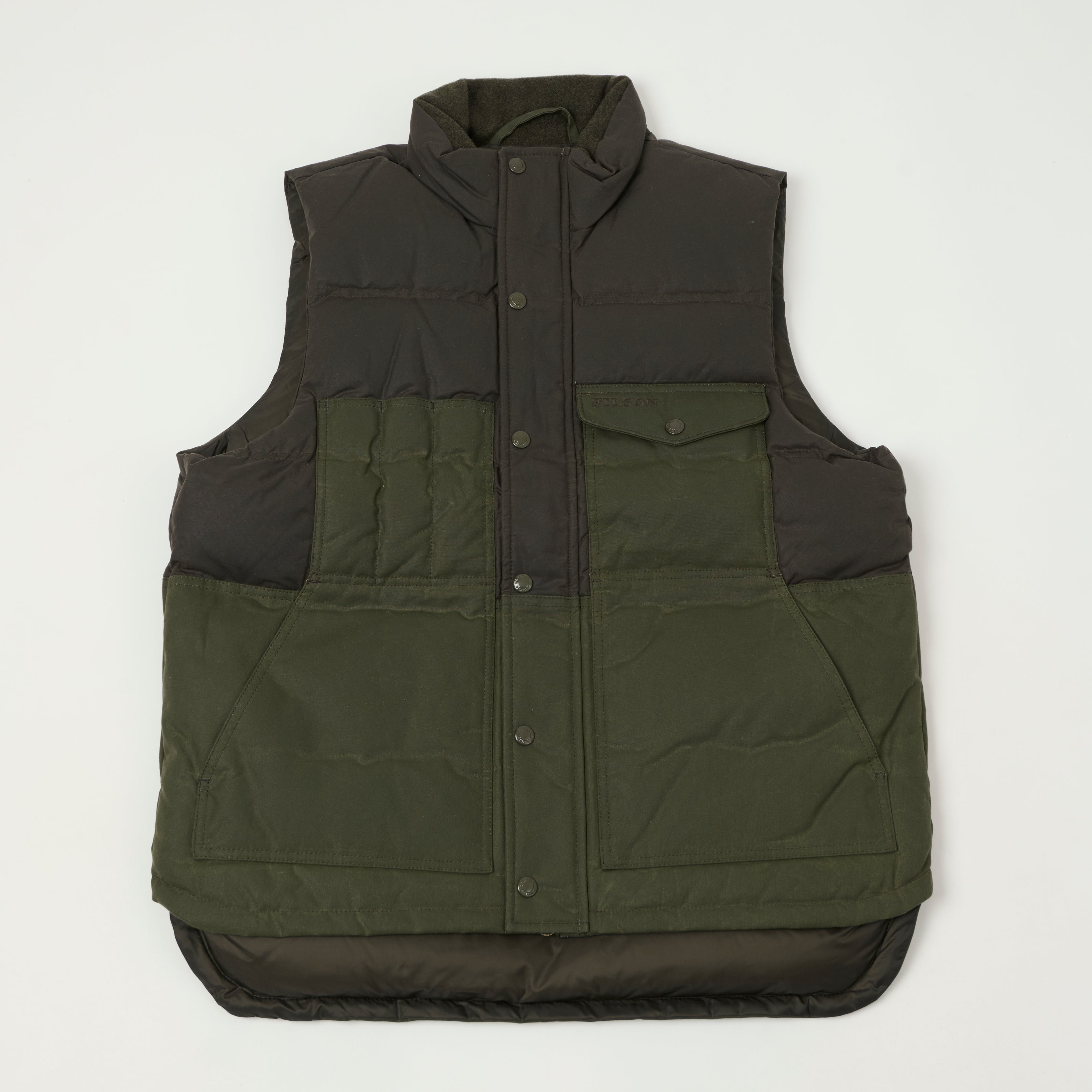 Filson Down Cruiser Vest - Otter Green