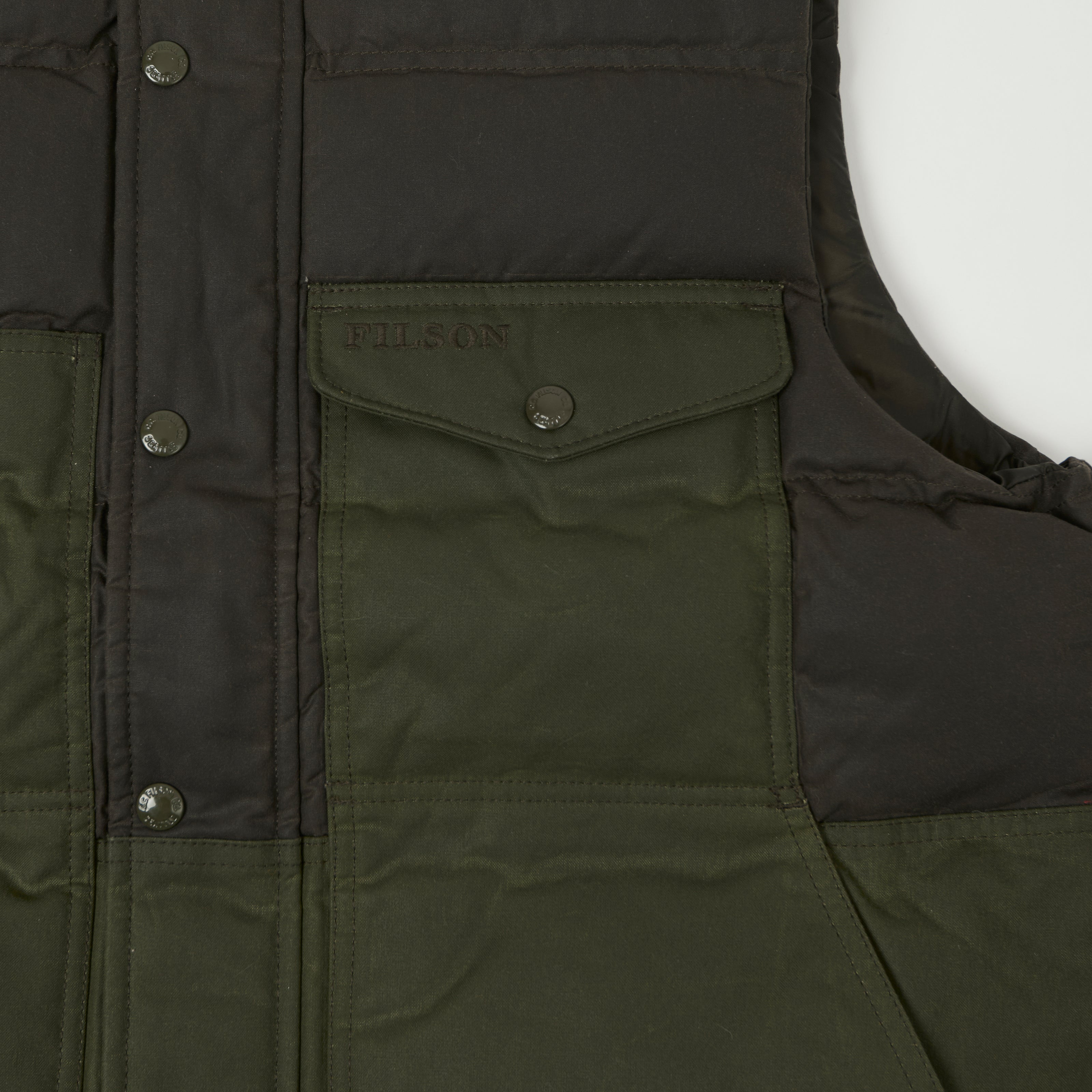 Filson Down Cruiser Vest - Otter Green