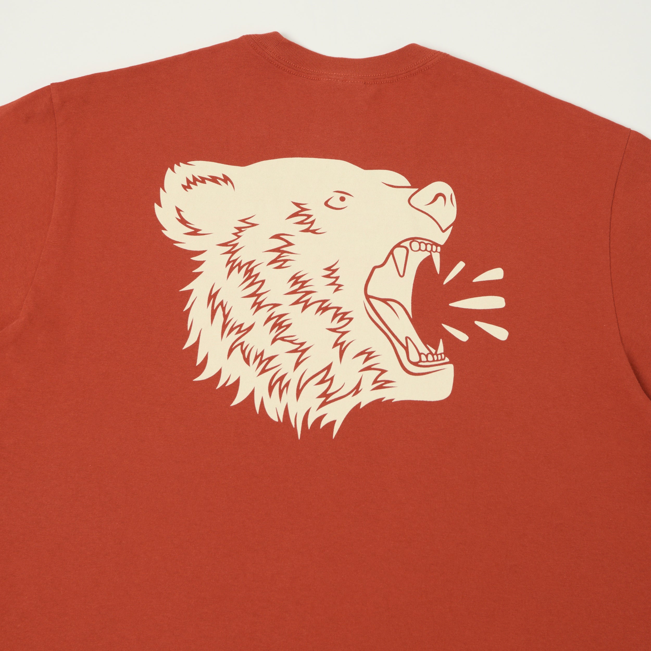 Filson 'Bear' Graphic T-Shirt - Chilli Oil