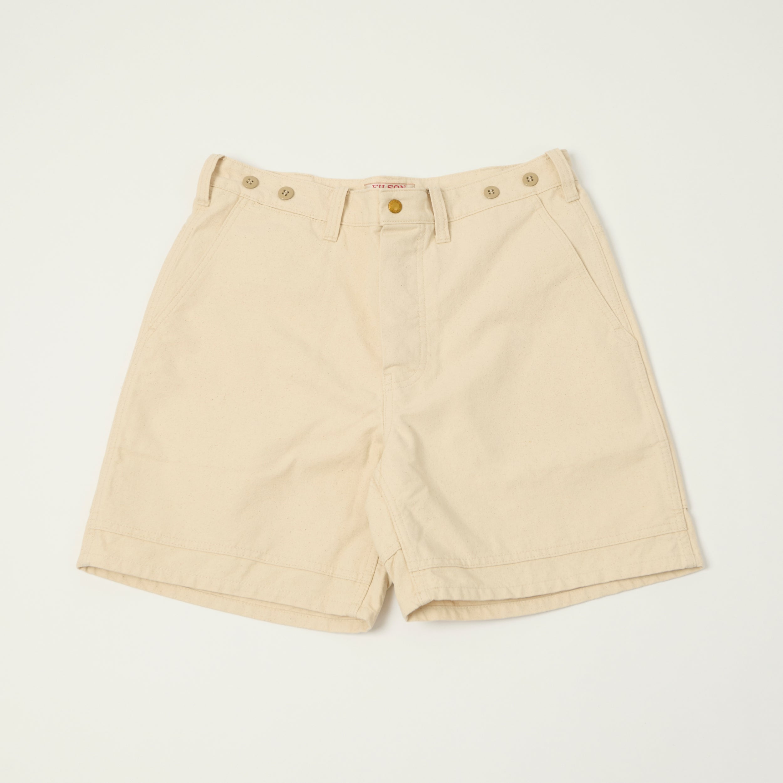 Filson Dry Tin Cloth Shorts - Natural Seed