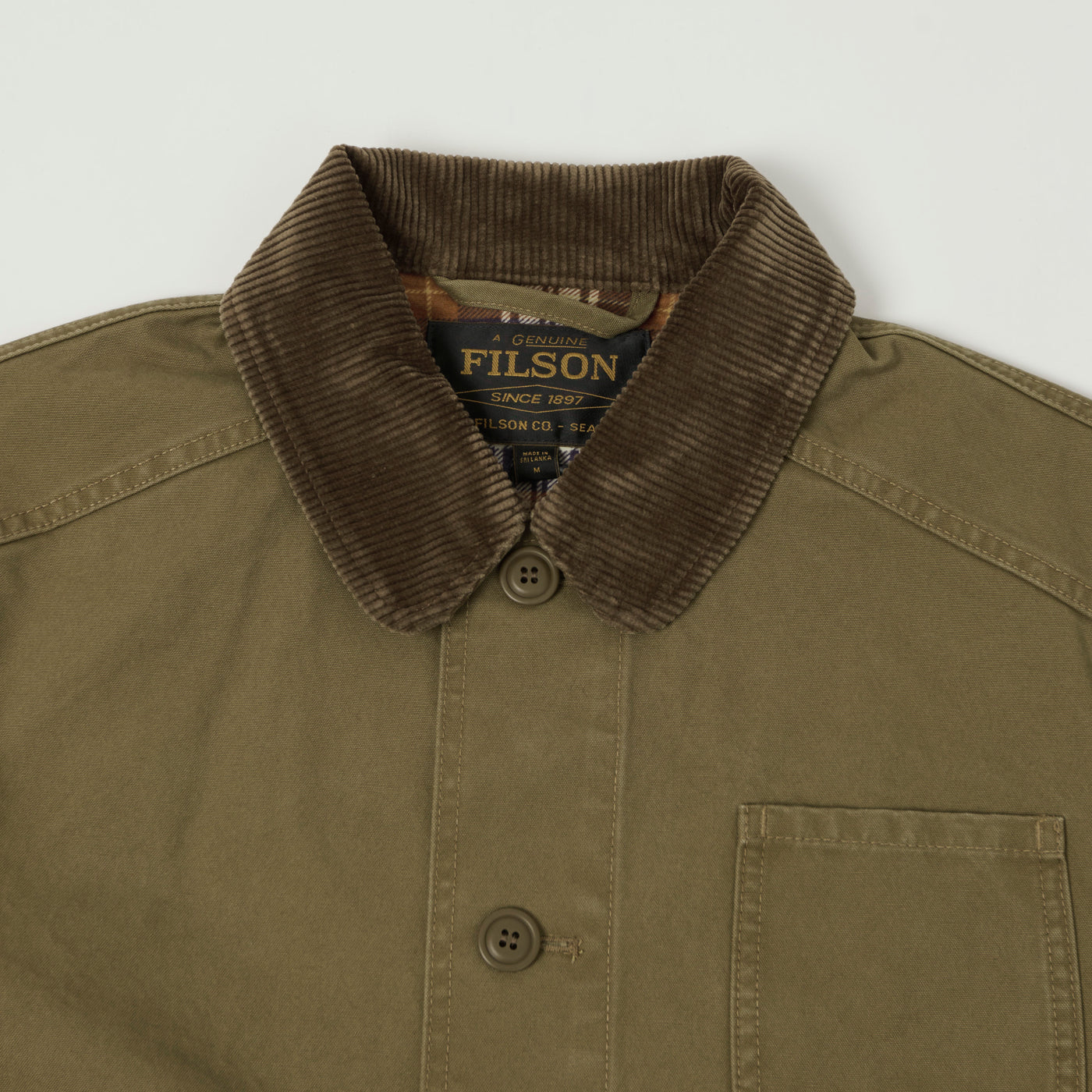 Filson Canvas Hunting Jacket - Kangaroo