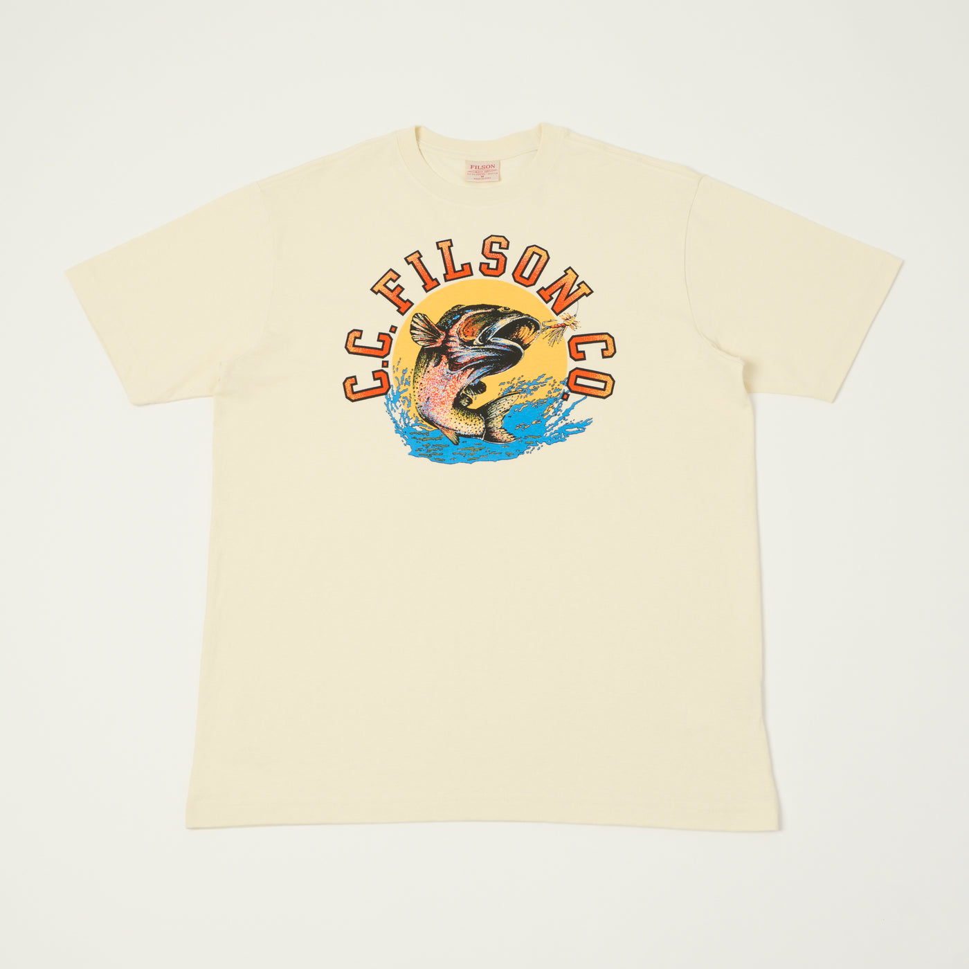 Filson 'Dry Fly' Graphic T-Shirt - Basswood