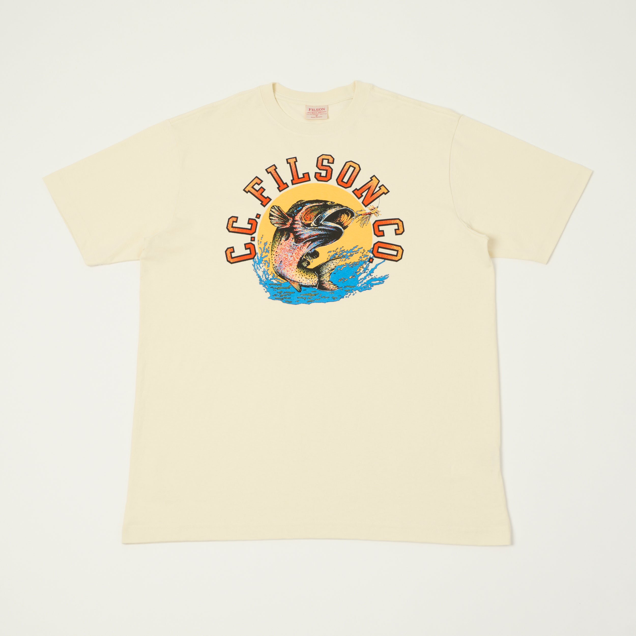 Filson 'Dry Fly' Graphic T-Shirt - Basswood