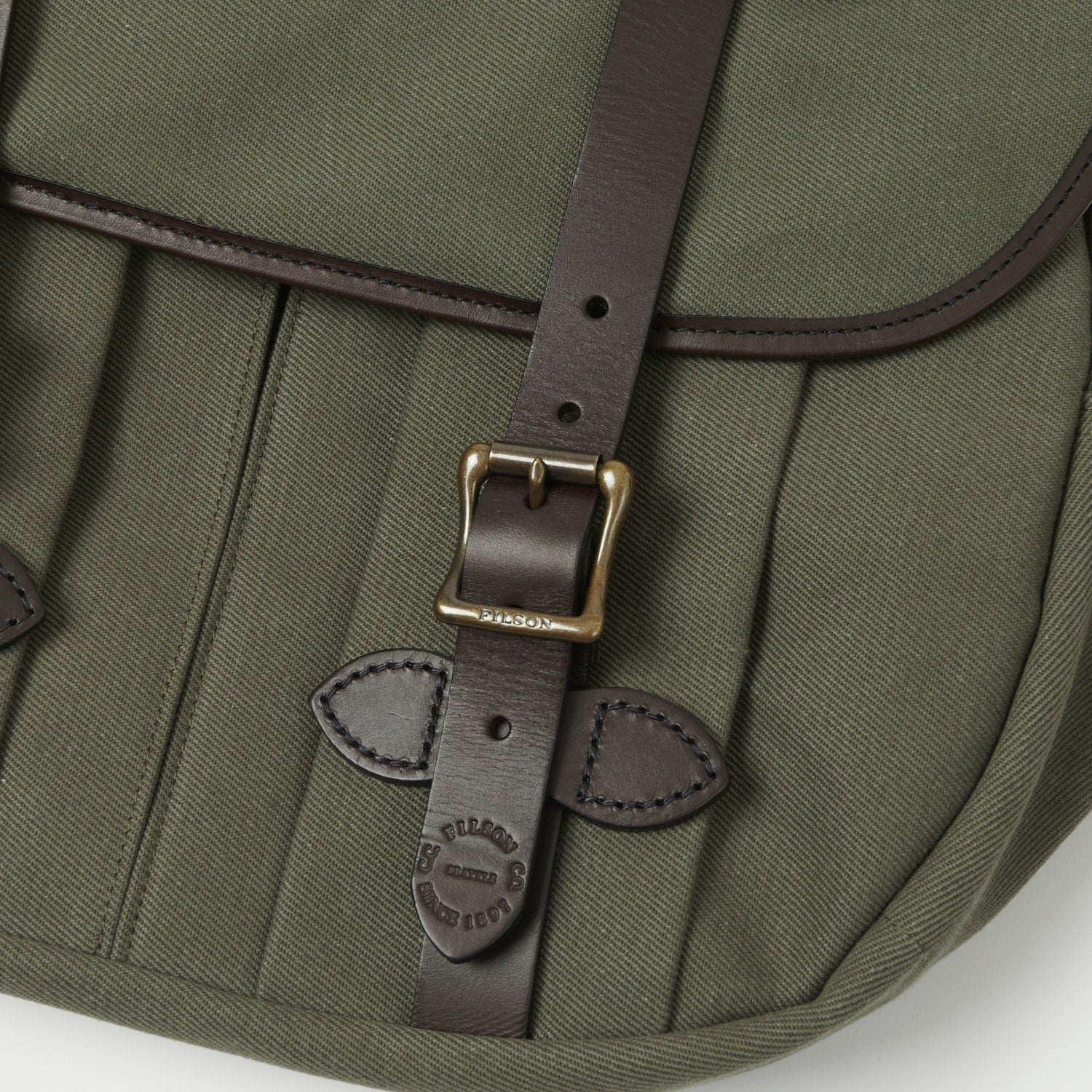 Filson Rugged Twill Medium Field Bag - Otter Green