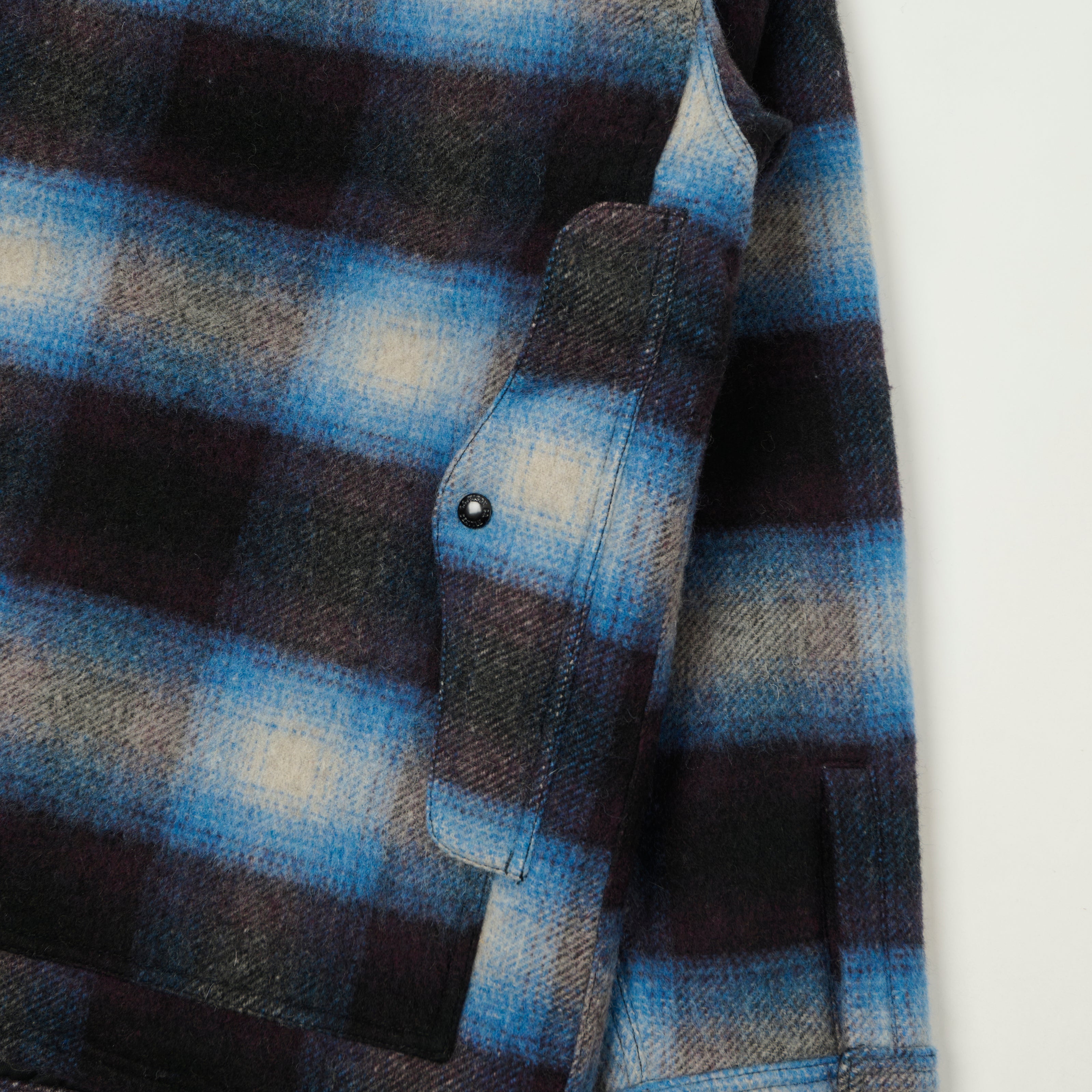 Filson 'Journey Man' Wool Plaid Jacket - Blue/Black