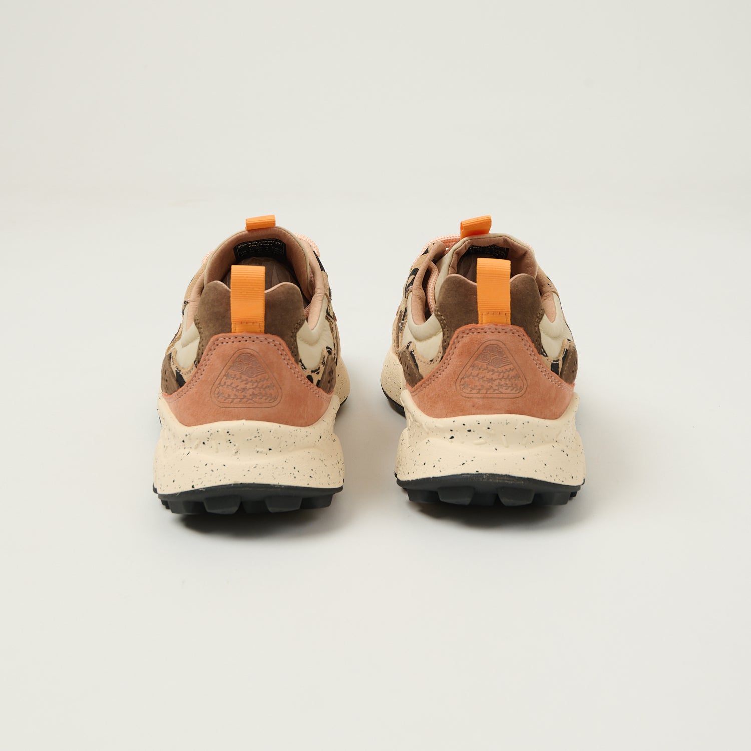 Flower Mountain Yamano 3 Suede/Nylon Sneaker - Beige/Milk/Light Brown
