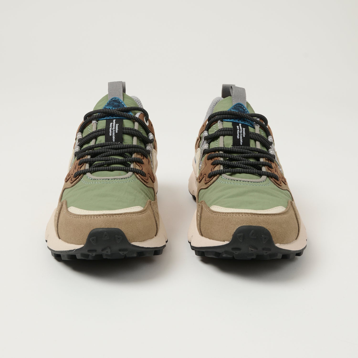 Flower Mountain Yamano 3 'Kaiso' Eco Suede Sneaker - Brown/Dark Brown