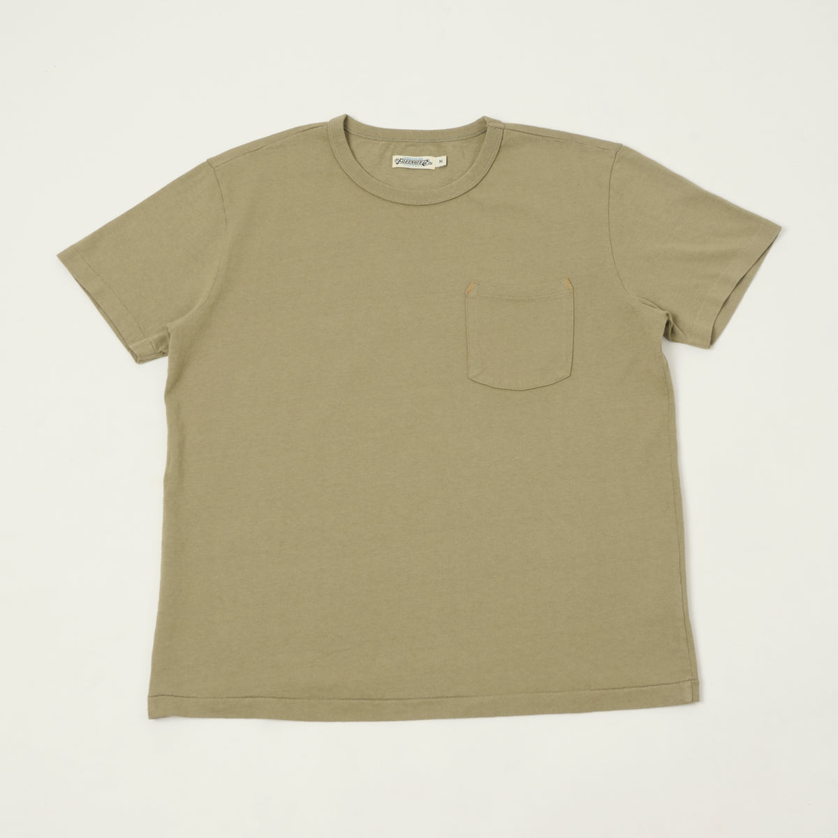 Freenote Cloth 13oz Pocket T-Shirt - Fog