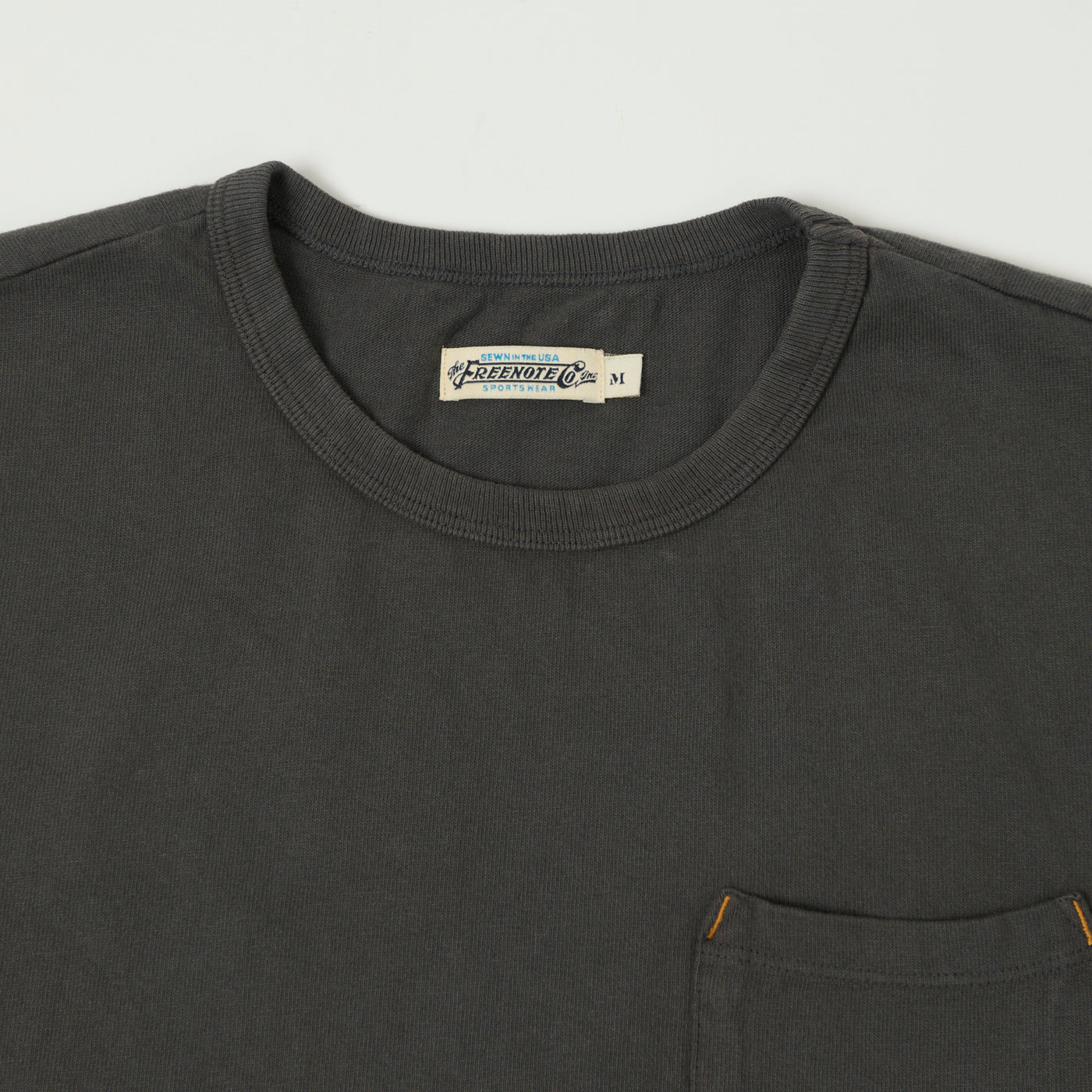 Freenote Cloth Heavyweight 13oz Pocket T-Shirt - Midnight