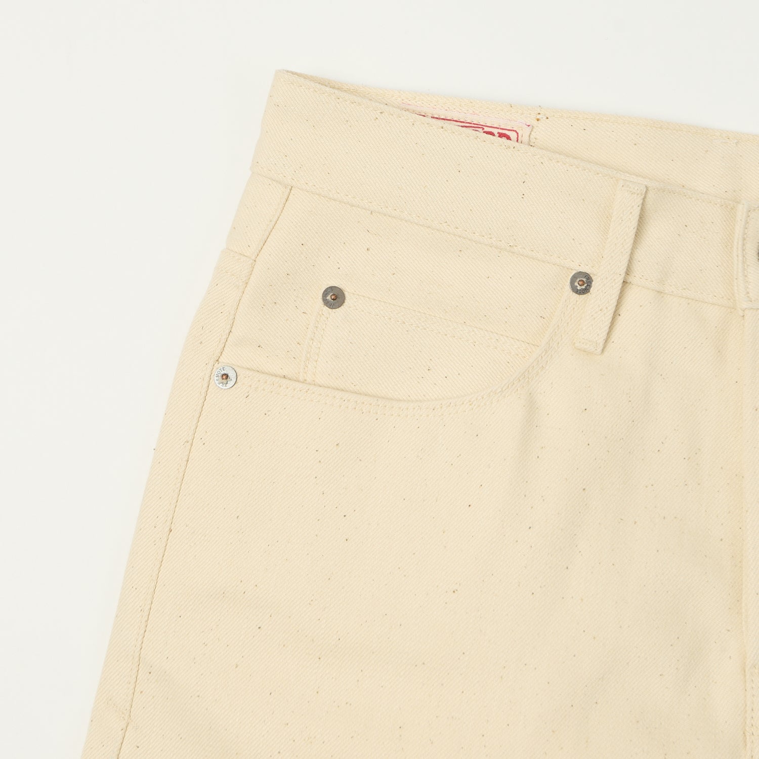 Freenote Cloth 'Belford' 14oz Straight Fit Jeans - Ecru