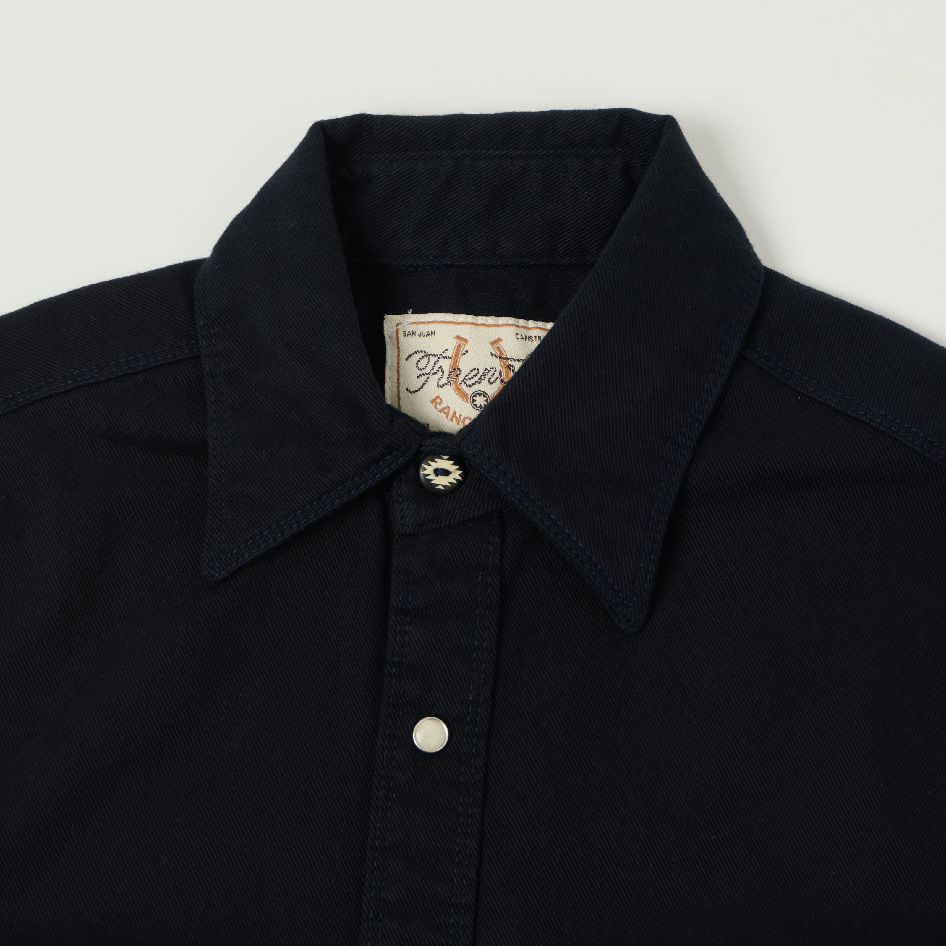 Freenote Cloth Bodie Twill Shirt - Navy