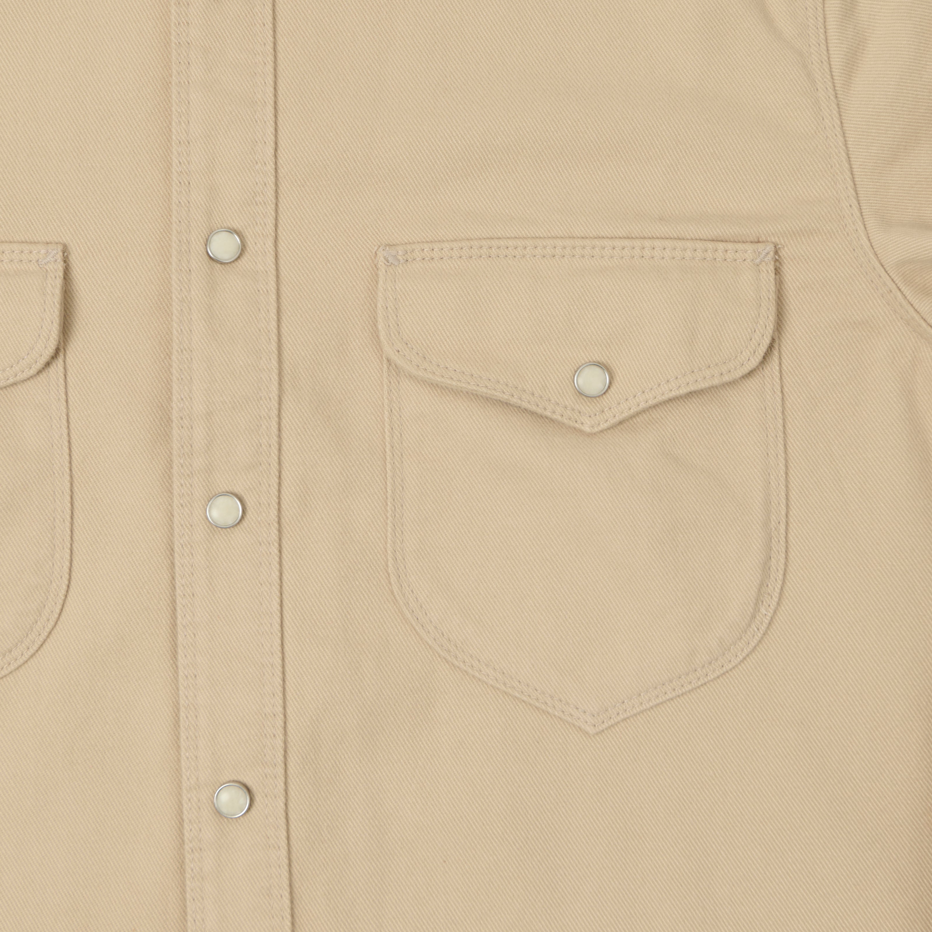 Freenote Cloth Bodie Twill Shirt - Cream