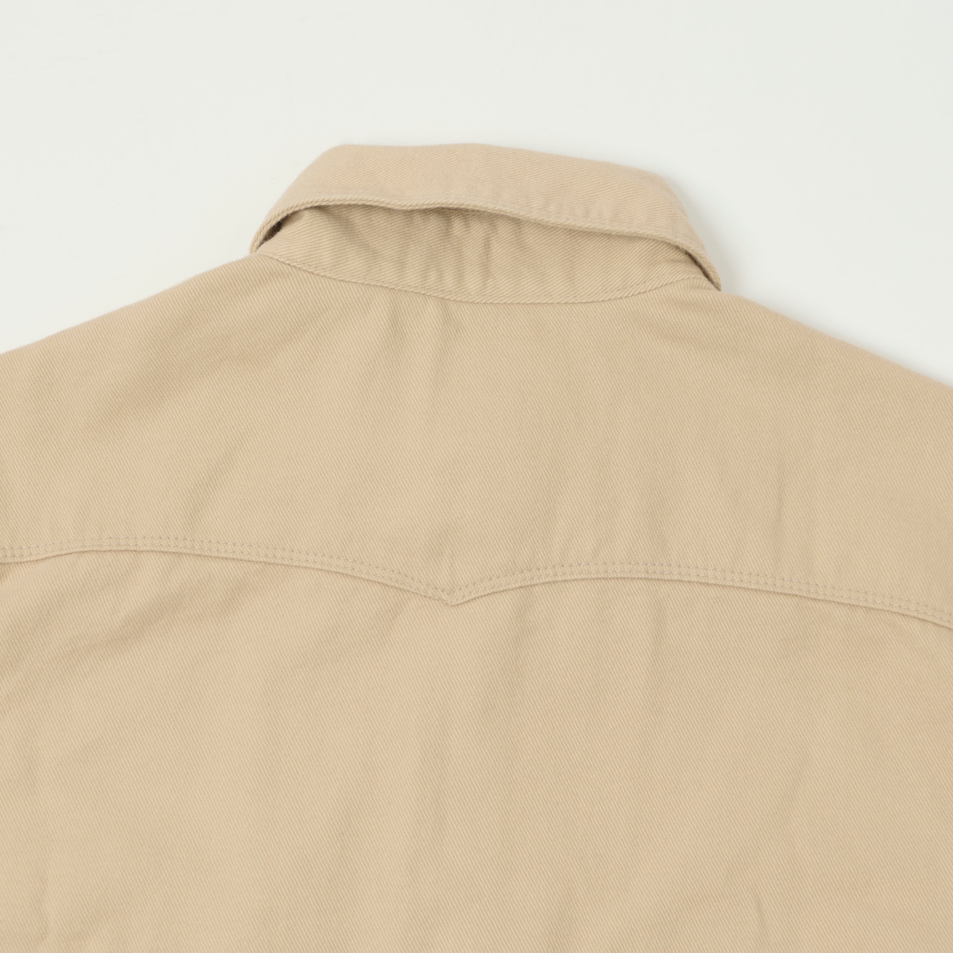 Freenote Cloth Bodie Twill Shirt - Cream