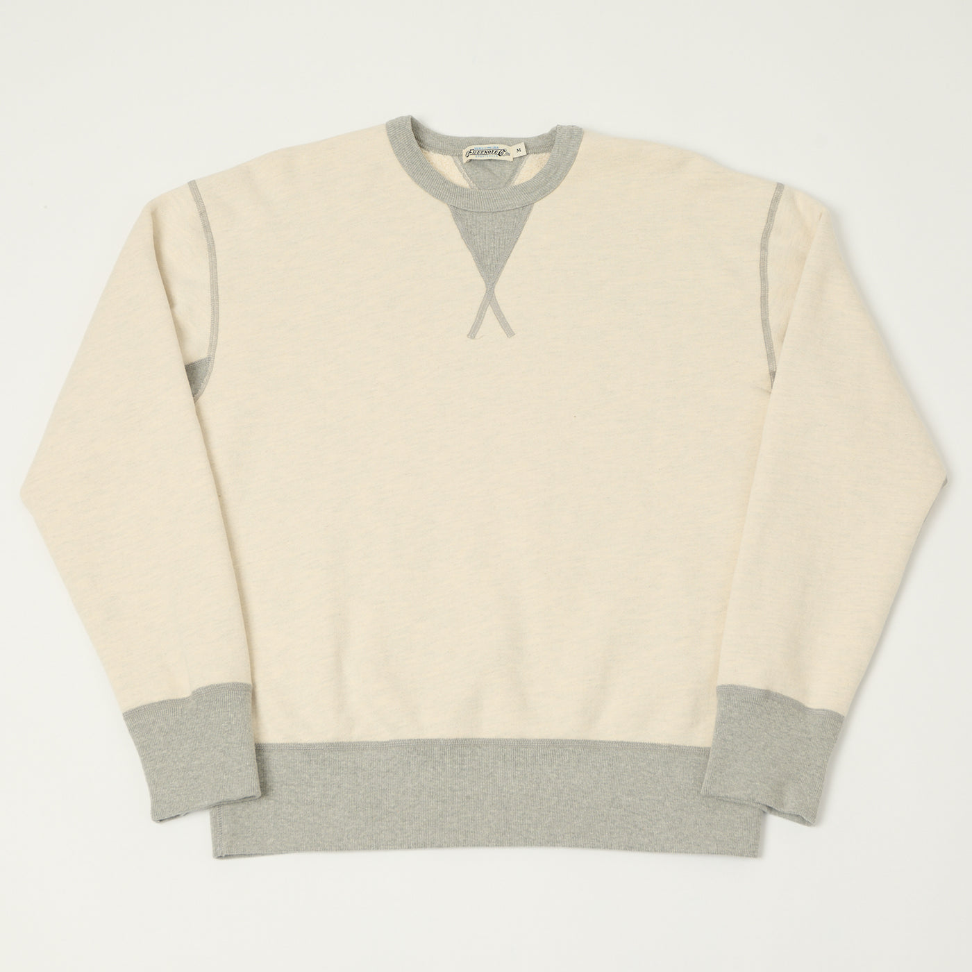 Freenote Cloth Deck Sweatshirt - Natural/Grey