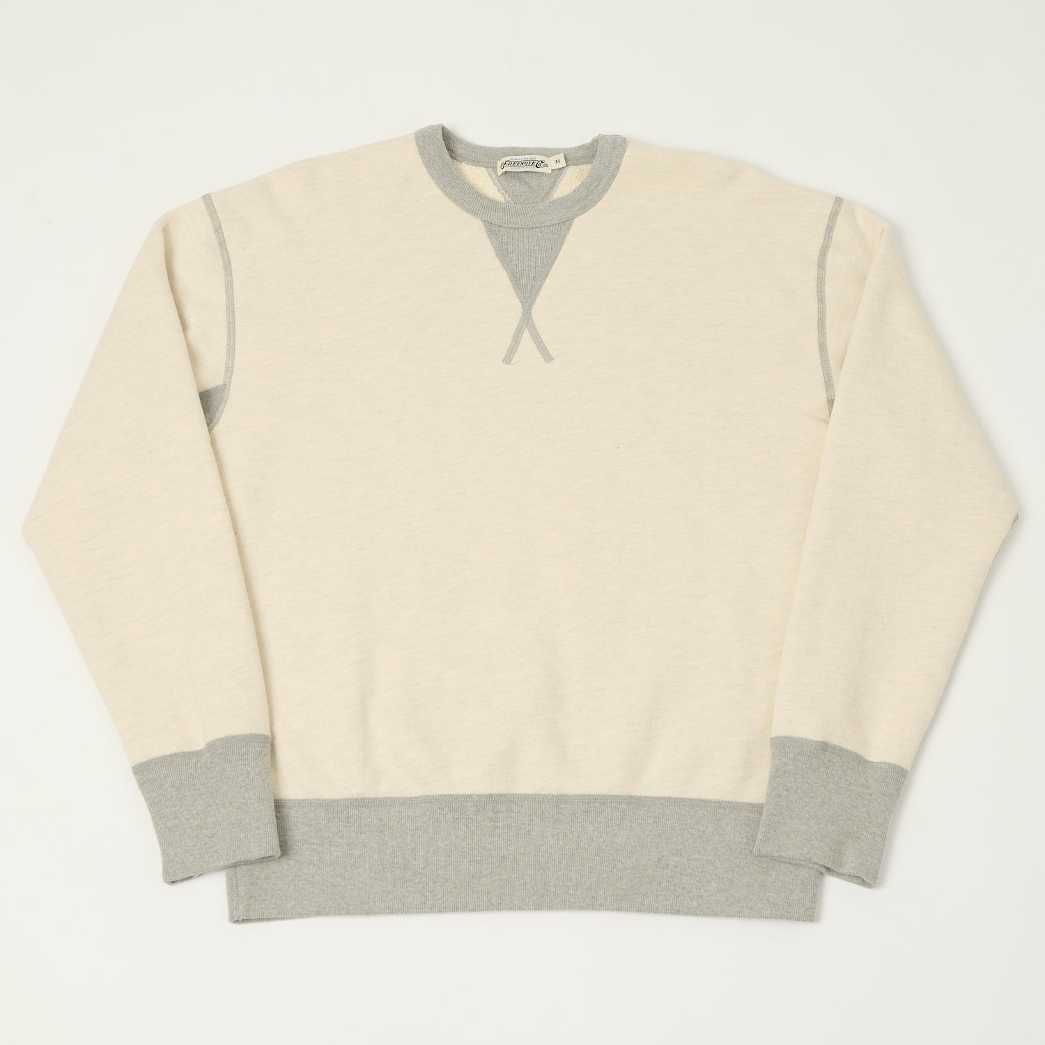 Freenote Cloth Deck Sweatshirt - Natural/Grey