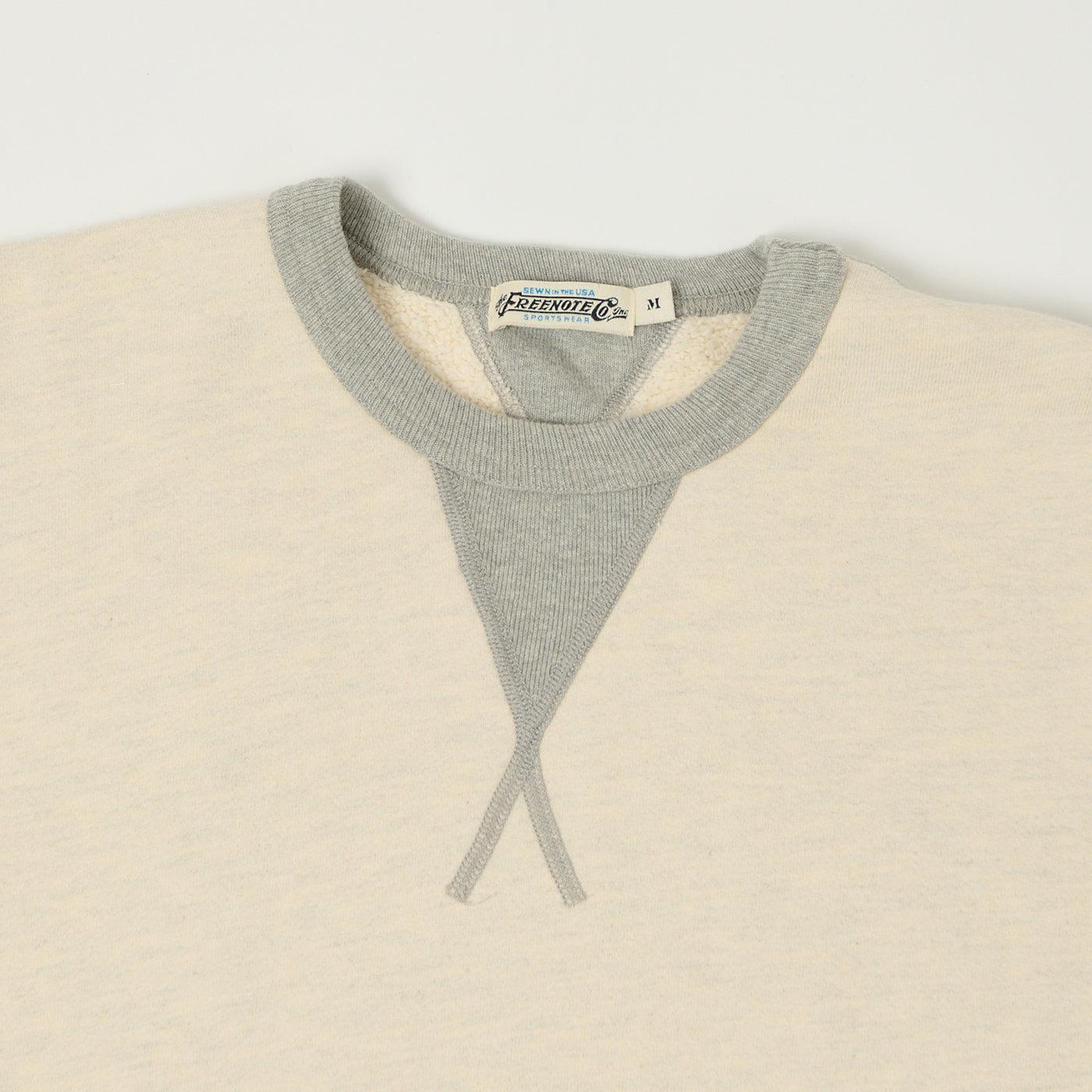 Freenote Cloth Deck Sweatshirt - Natural/Grey
