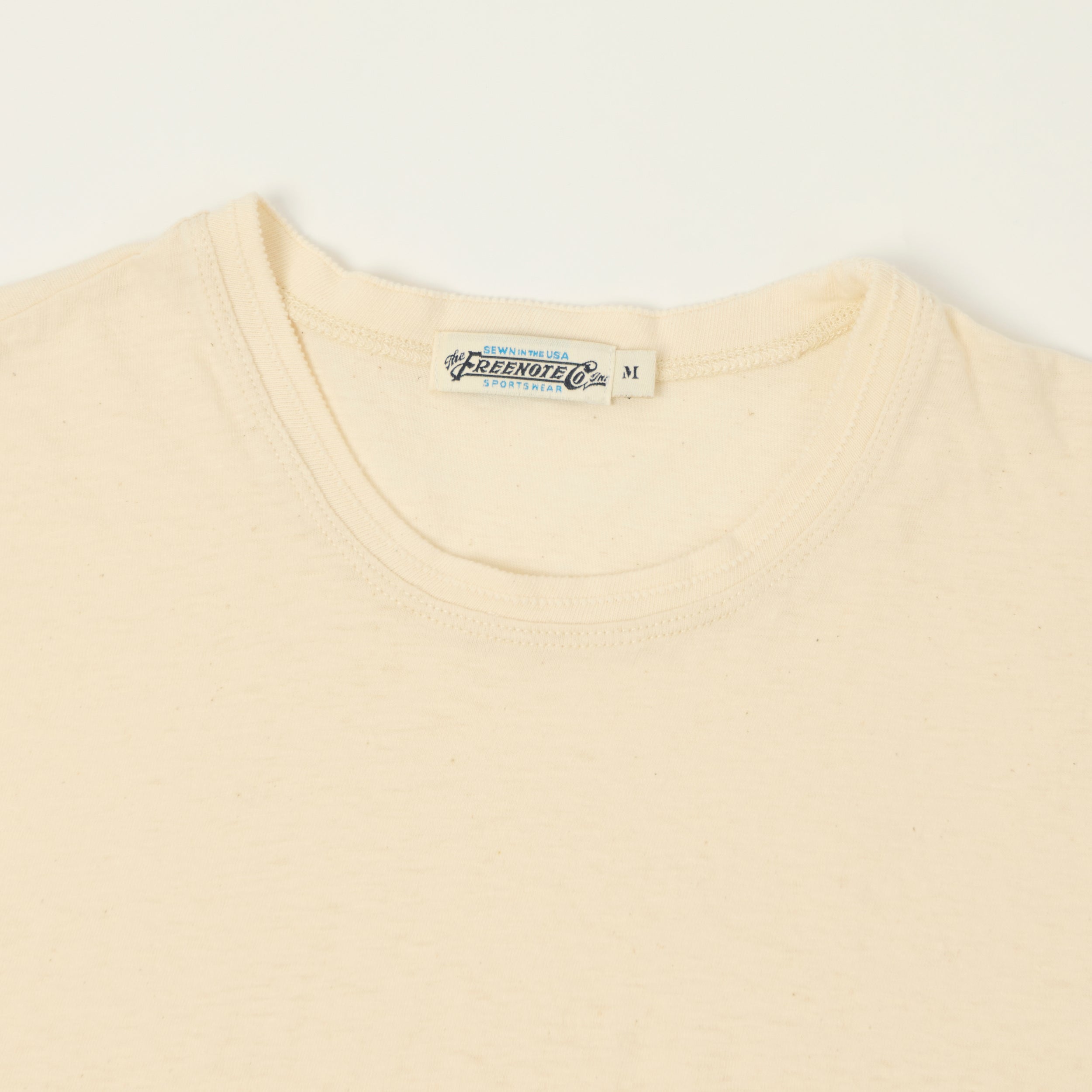 Freenote Cloth 'Fairmont' Short Sleeve T-Shirt - Natural