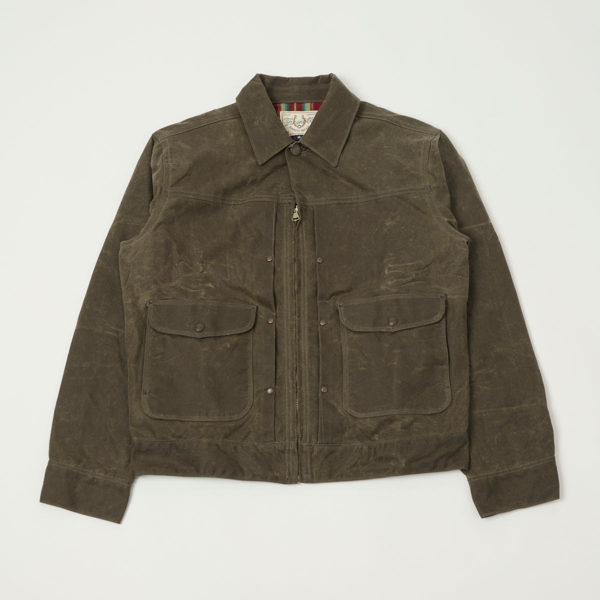 Freenote Cloth 'Faro' Waxed Canvas Jacket - Oak