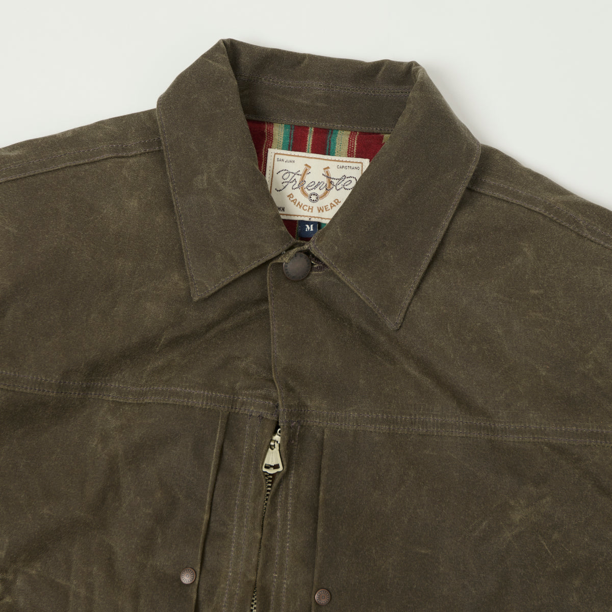 Freenote Cloth 'Faro' Waxed Canvas Jacket - Oak