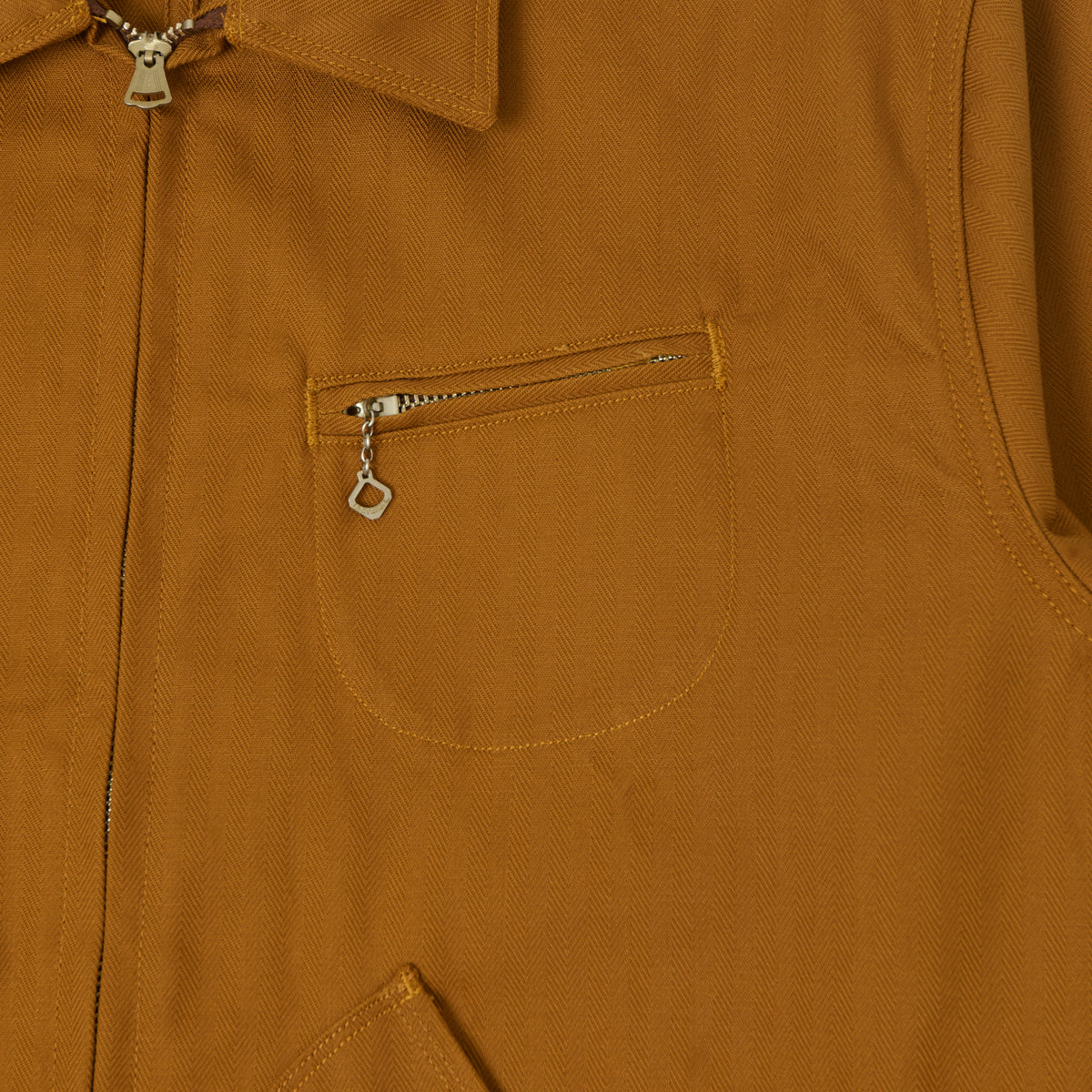 Freenote Cloth 'Kirthwood' Herringbone Jacket - Rust