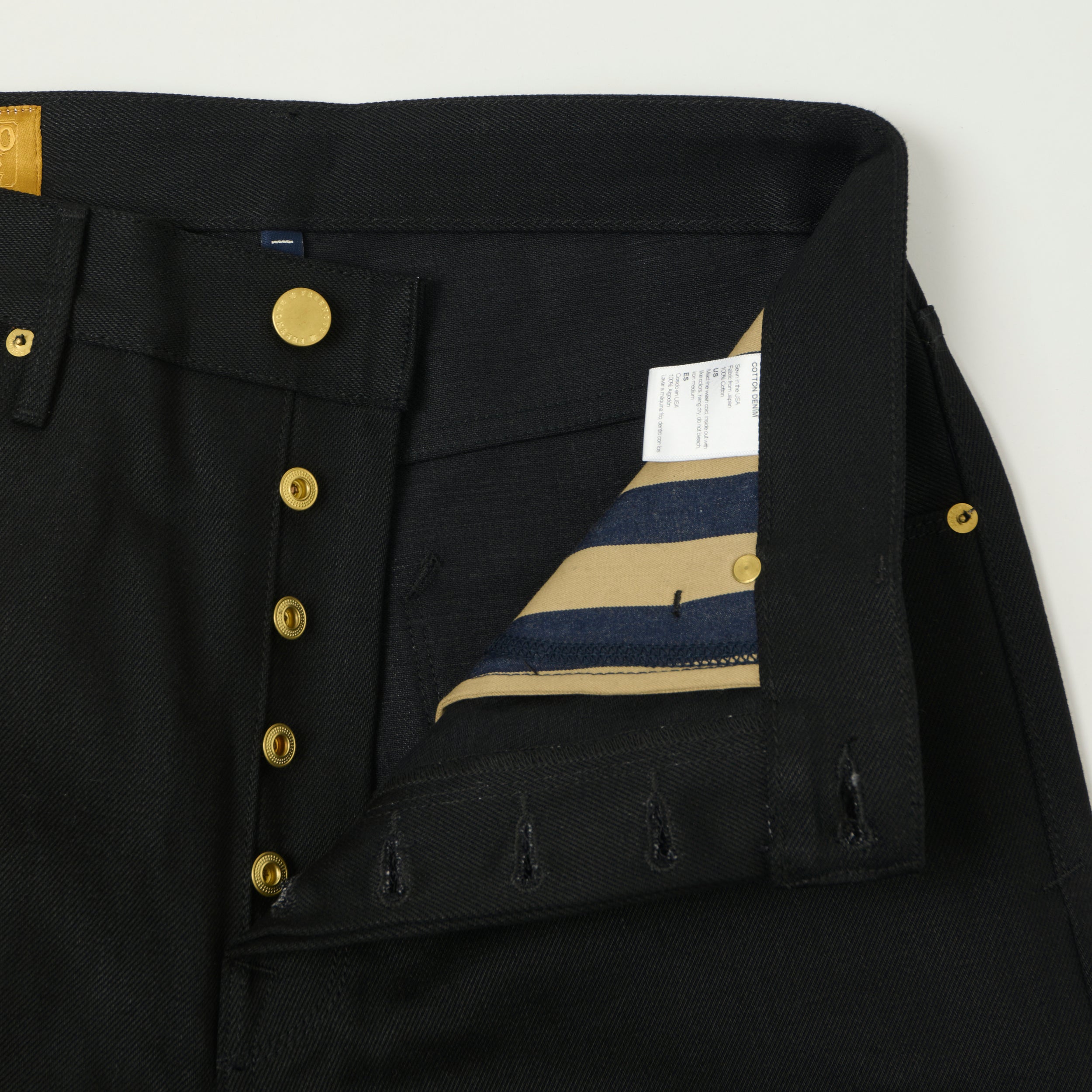 Freenote Cloth 'Modesto' 15.75oz Regular Straight Jeans - Black