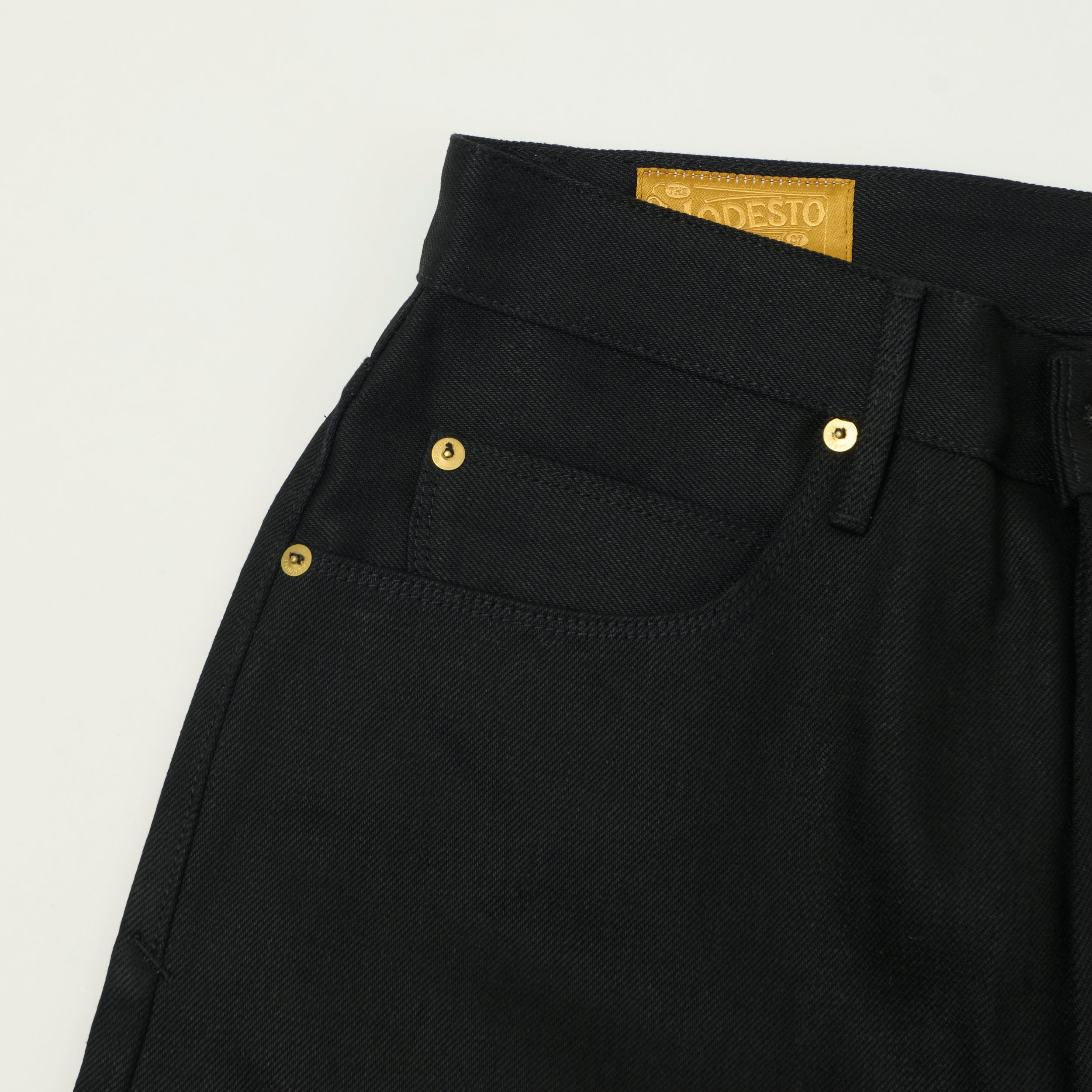 Freenote Cloth 'Modesto' 15.75oz Regular Straight Jeans - Black
