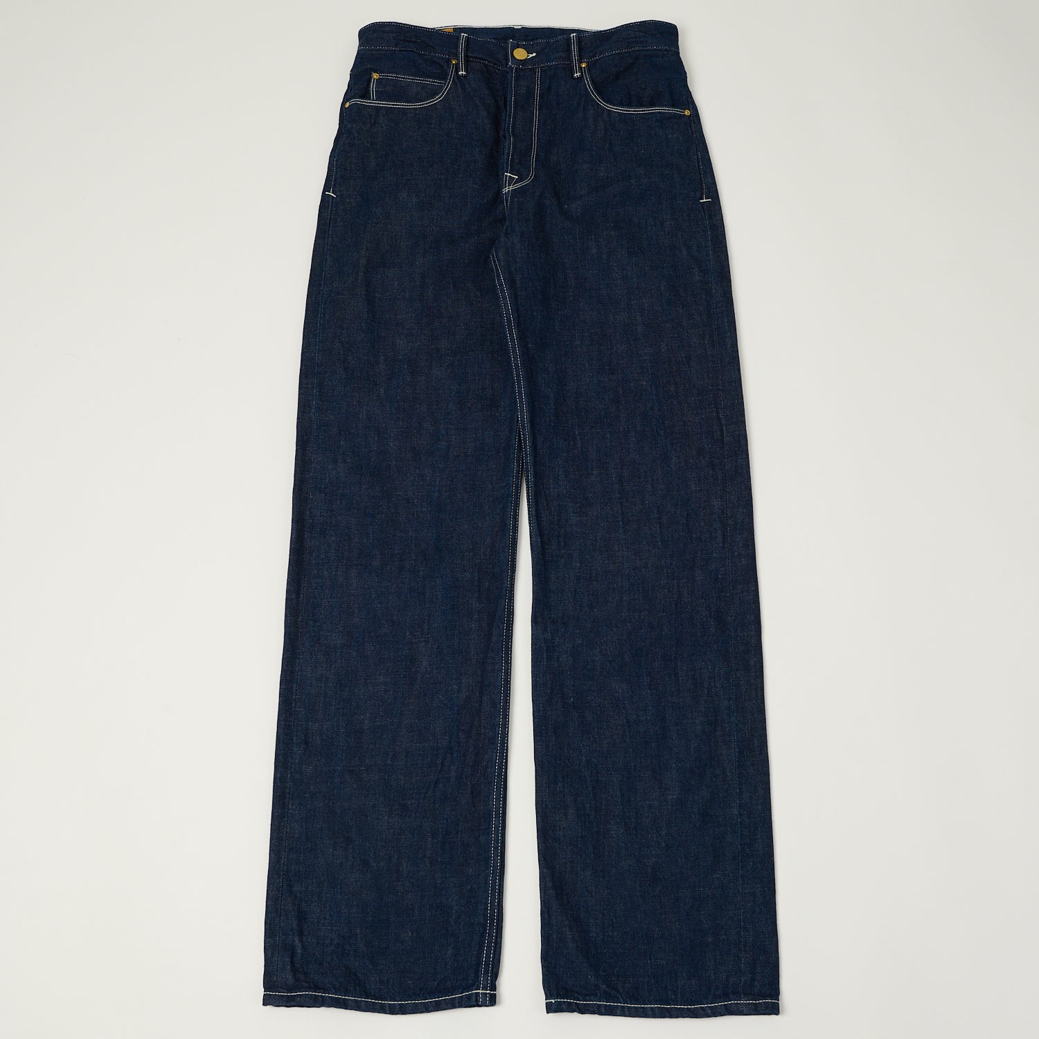Freenote Cloth 'Modesto' 11oz Memphis Blue Denim Jeans - One Wash