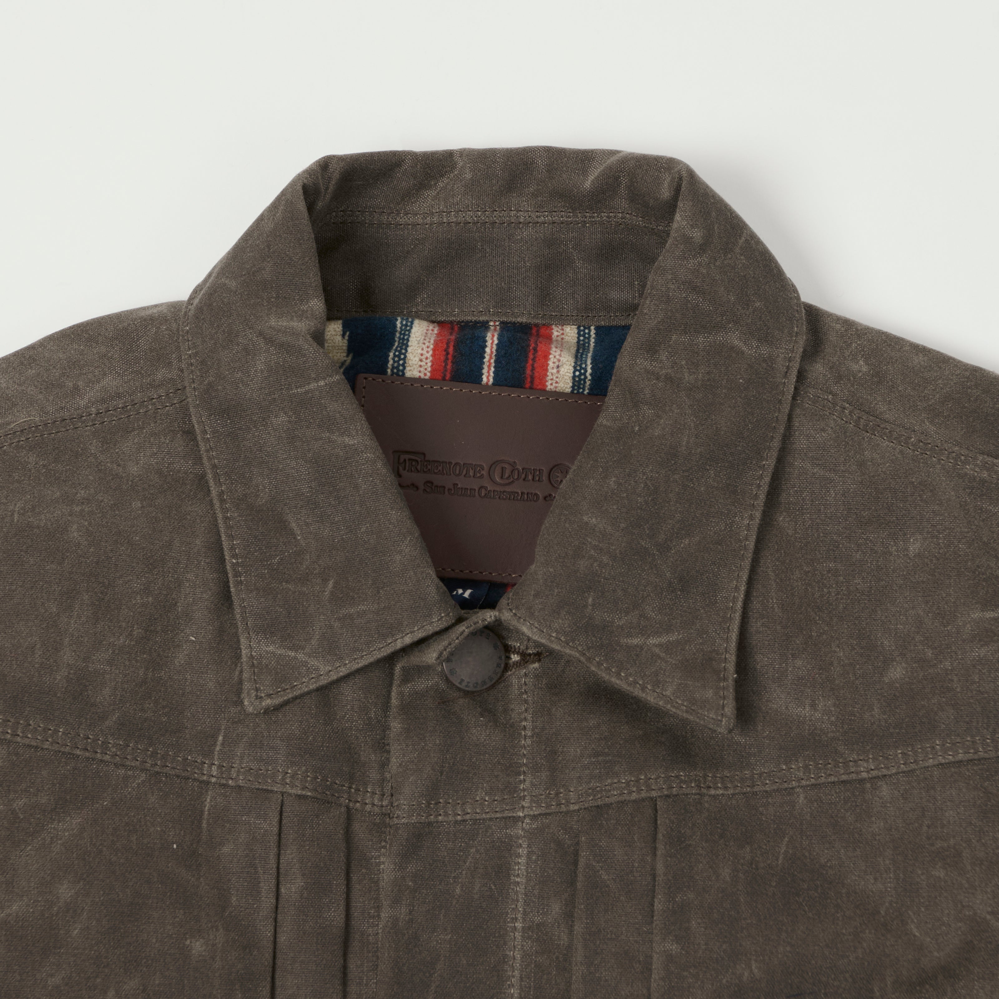 Freenote Cloth 'Riders' Waxed Canvas Jacket - Oak