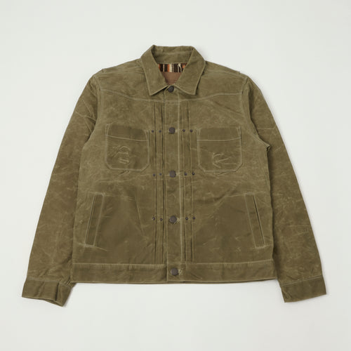 Freenote Cloth 'Riders' Waxed Canvas Jacket - Tobacco