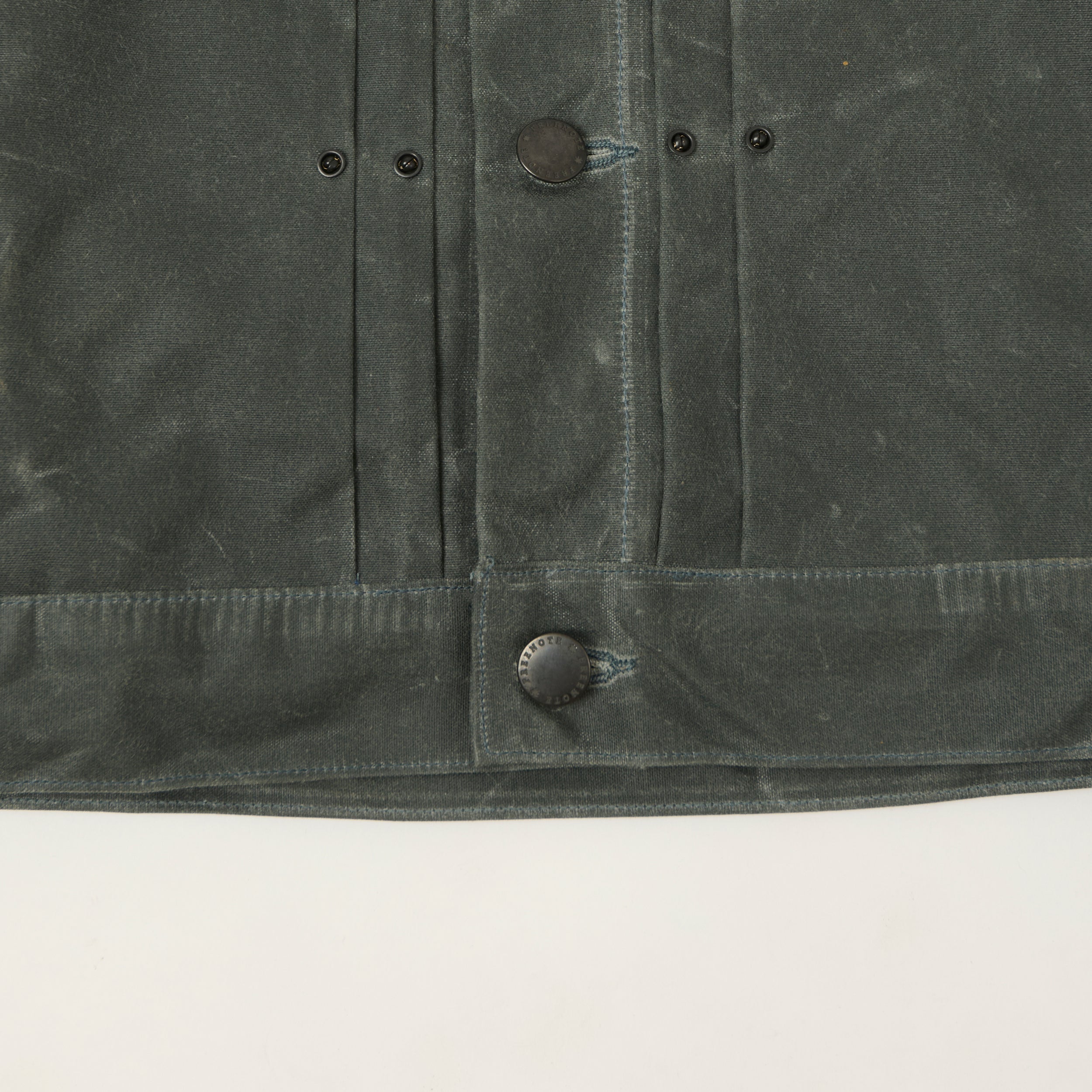 Freenote Cloth 'Riders' Waxed Canvas Jacket - Charcoal