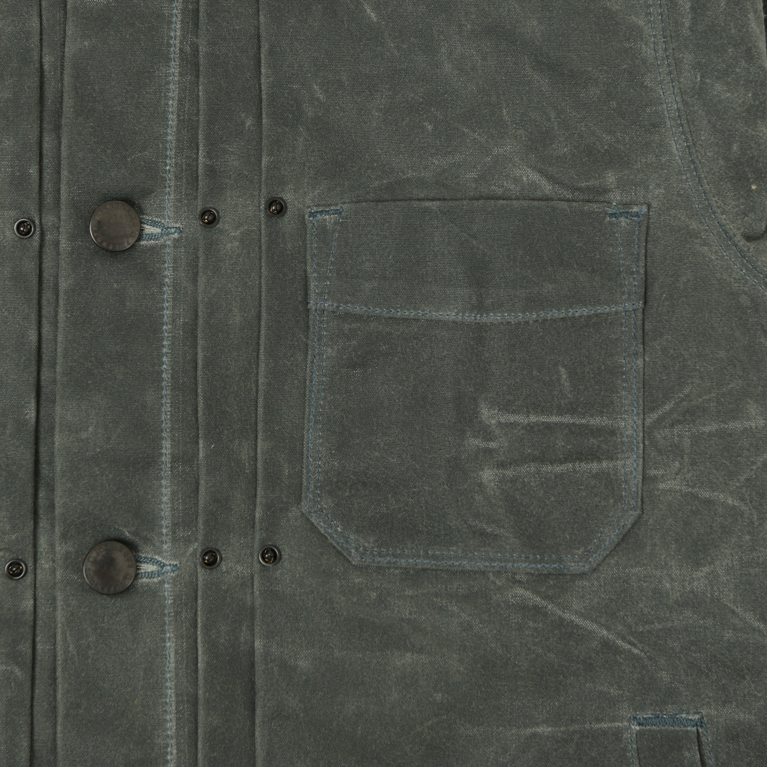 Freenote Cloth 'Riders' Waxed Canvas Jacket - Charcoal