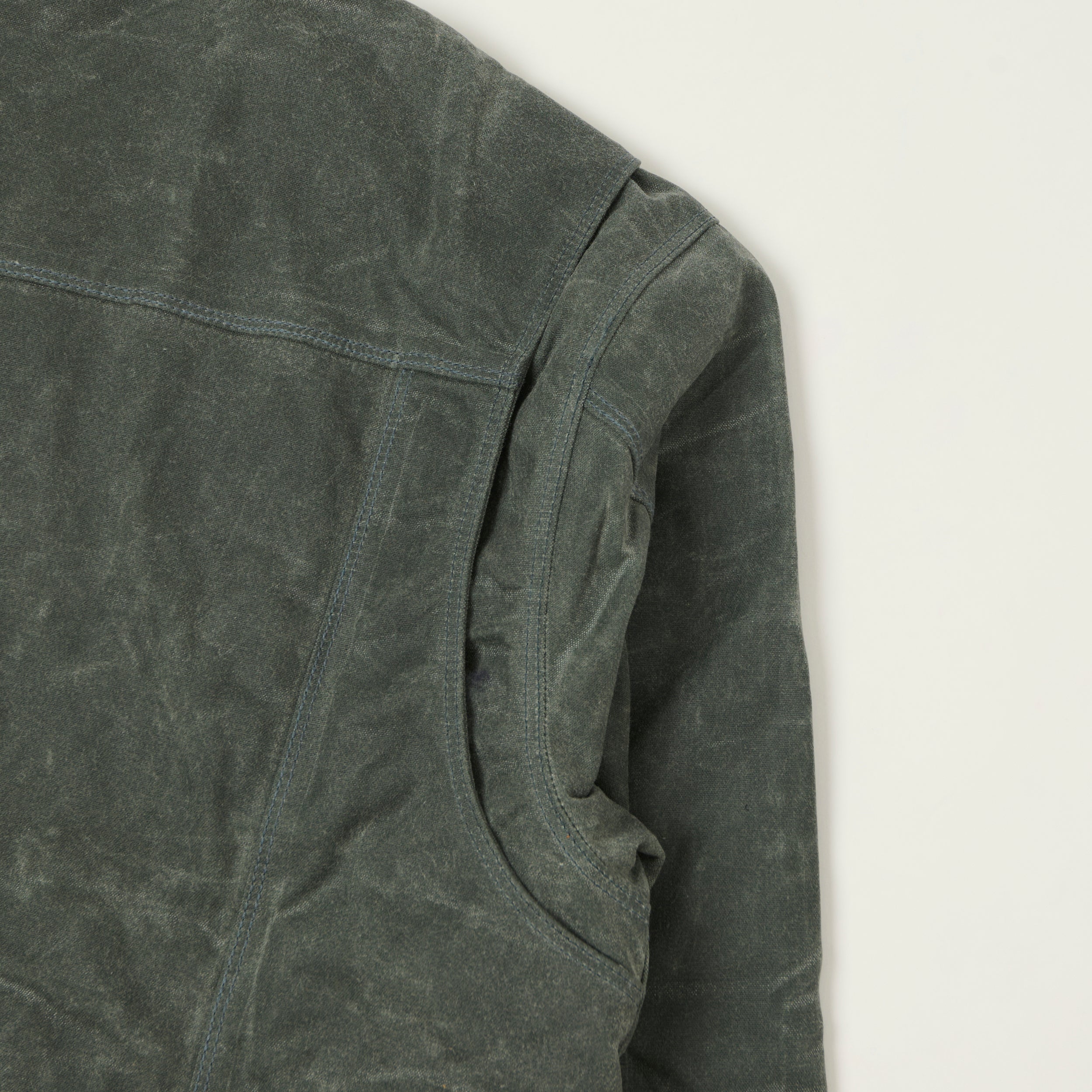 Freenote Cloth 'Riders' Waxed Canvas Jacket - Charcoal