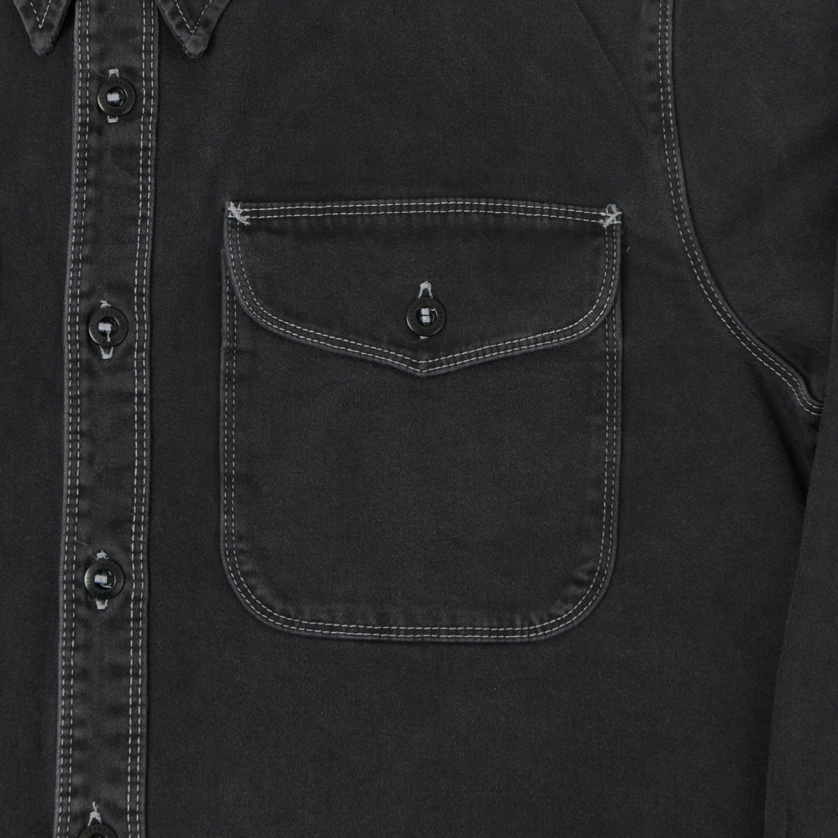 Freenote Cloth Sateen Work Shirt - Black