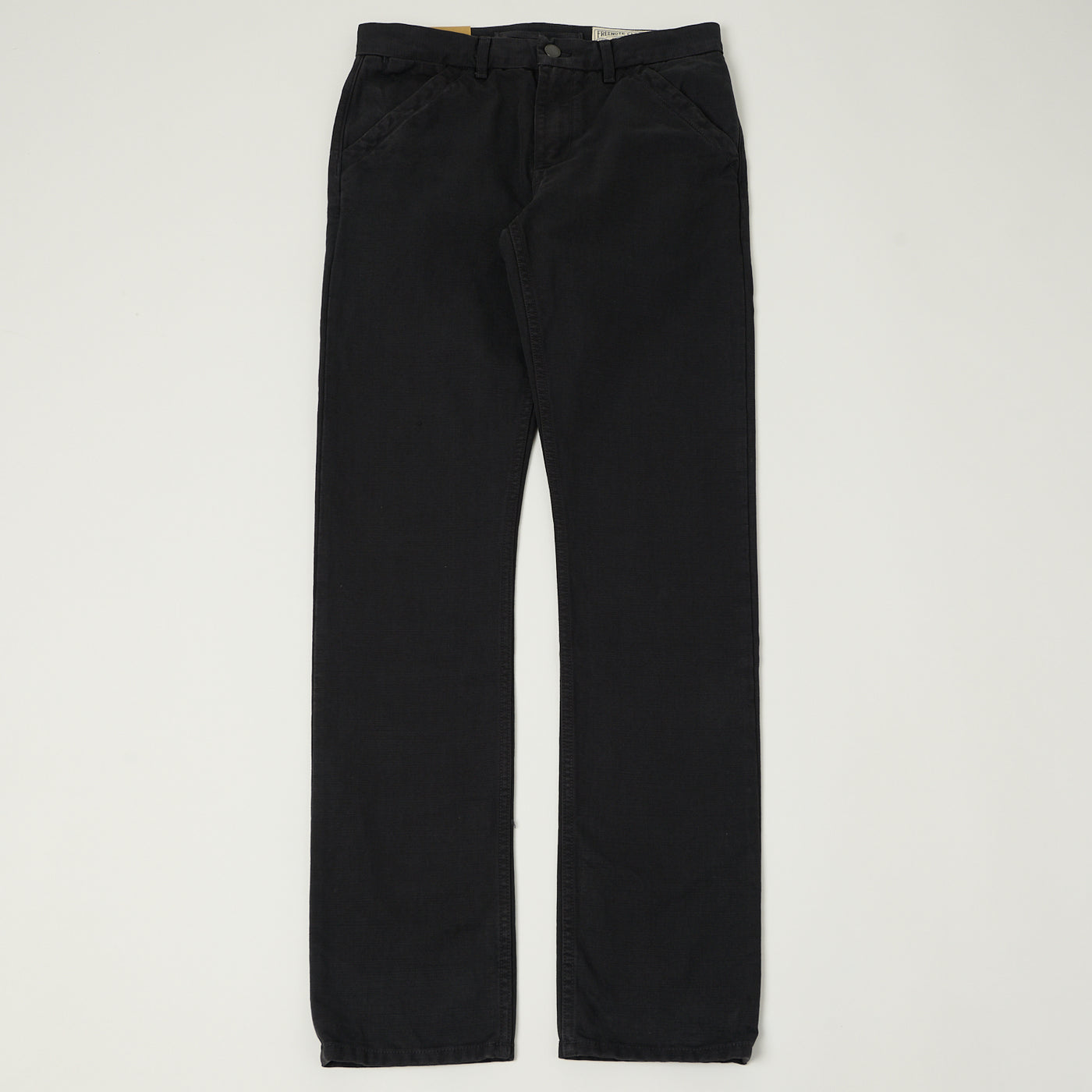 Freenote Cloth Heavyweight 14oz Slub Workers Chino - Black