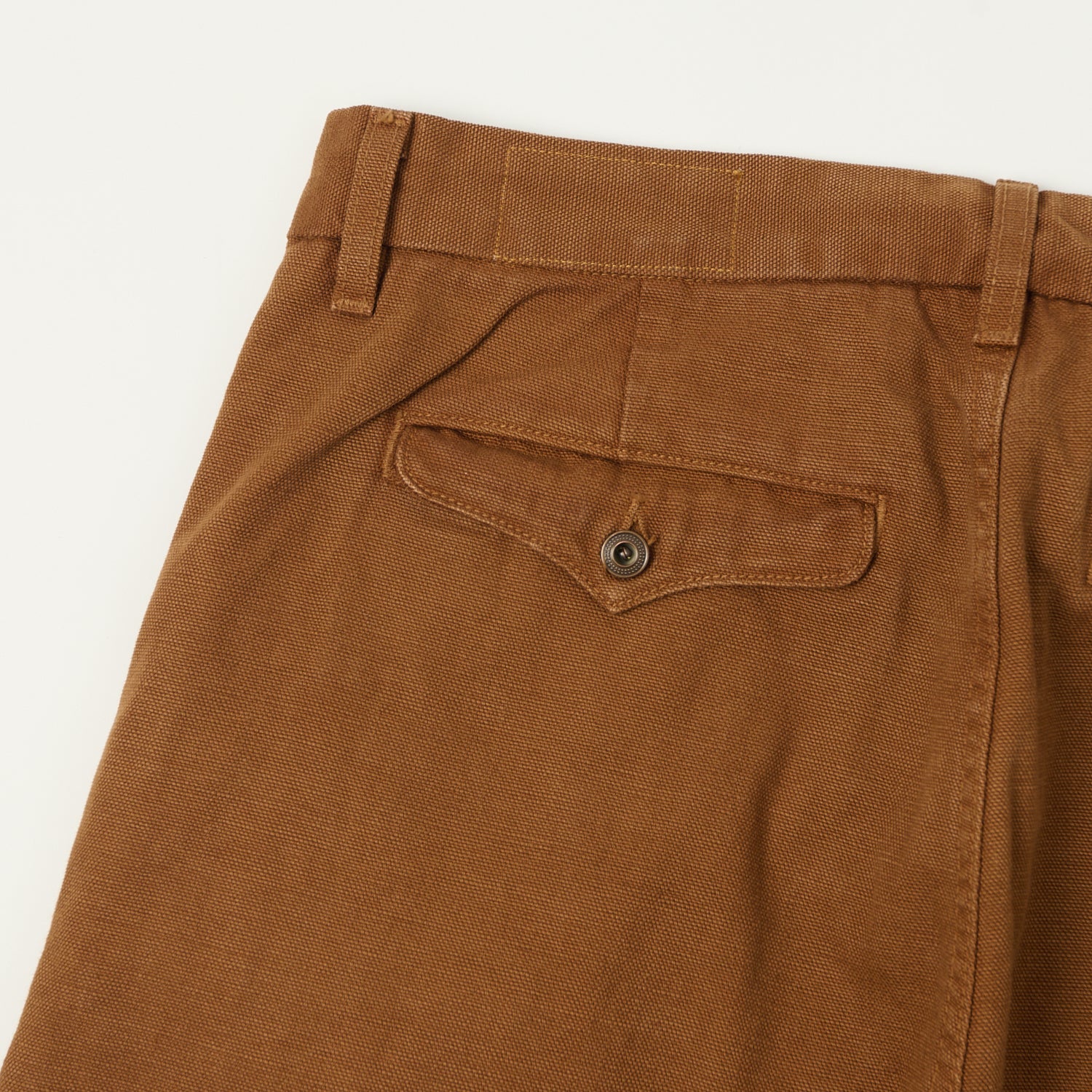 Freenote Cloth Heavyweight 14oz Slub Workers Chino - Rust
