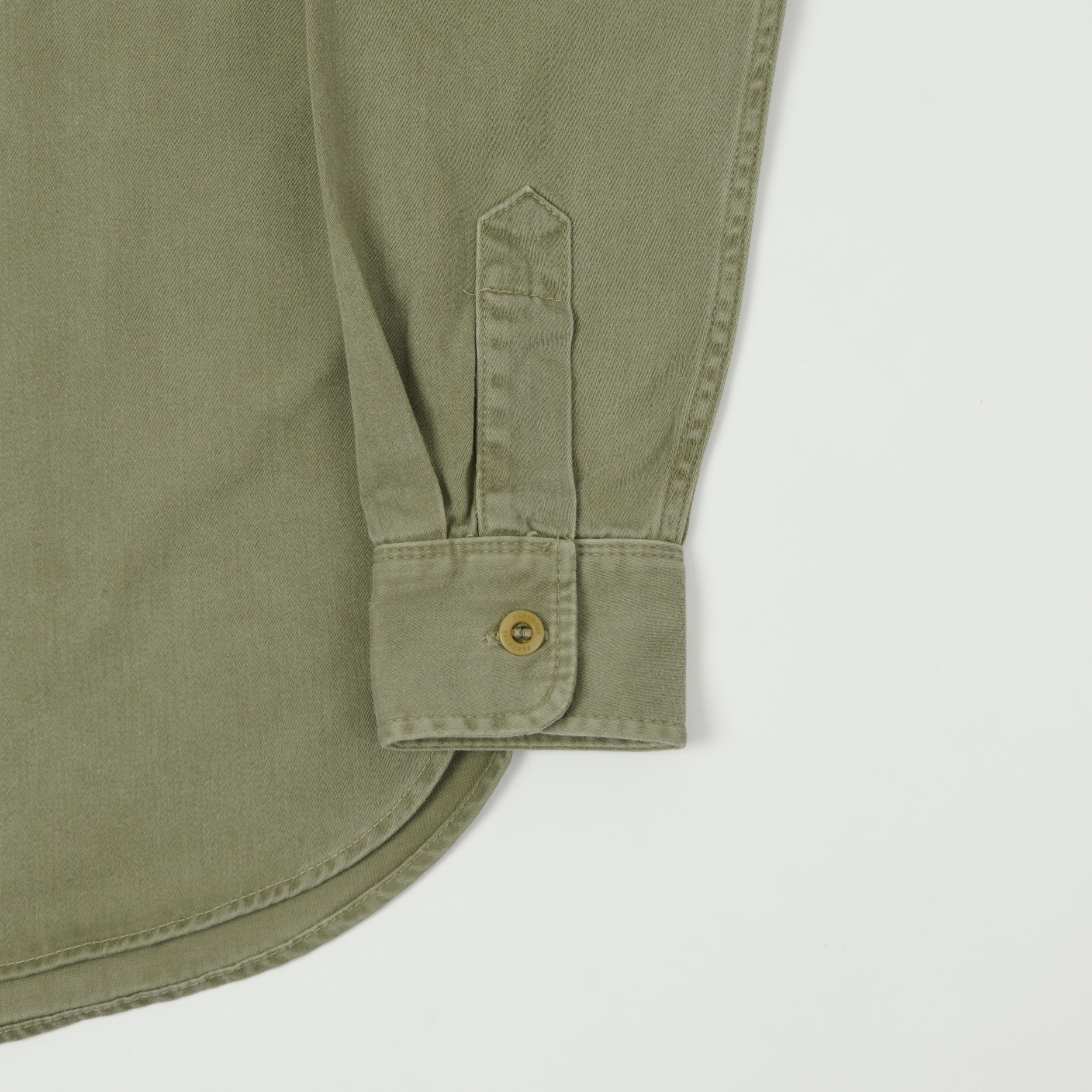 Freenote Cloth Sateen Work Shirt - Green