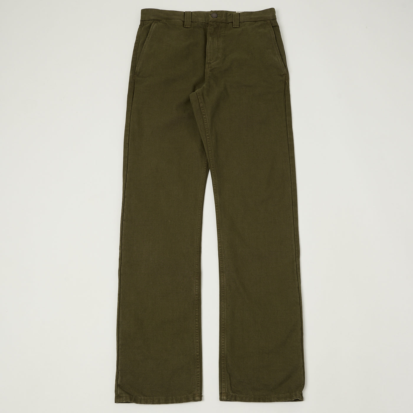 Freenote Cloth Heavyweight 14oz Slub Deck Pant - Army Green