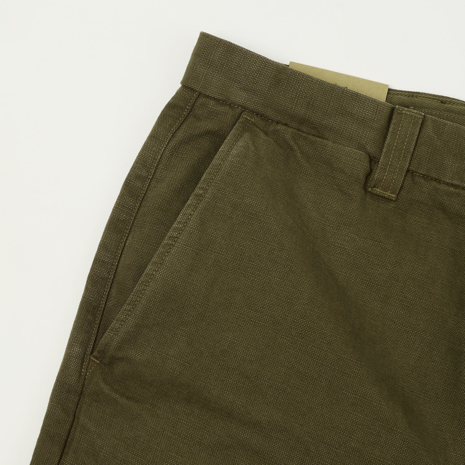 Freenote Cloth Heavyweight 14oz Slub Deck Pant - Army Green