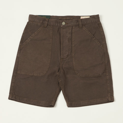 Freenote Cloth 'Vagabond' Fatigue Short - Bark