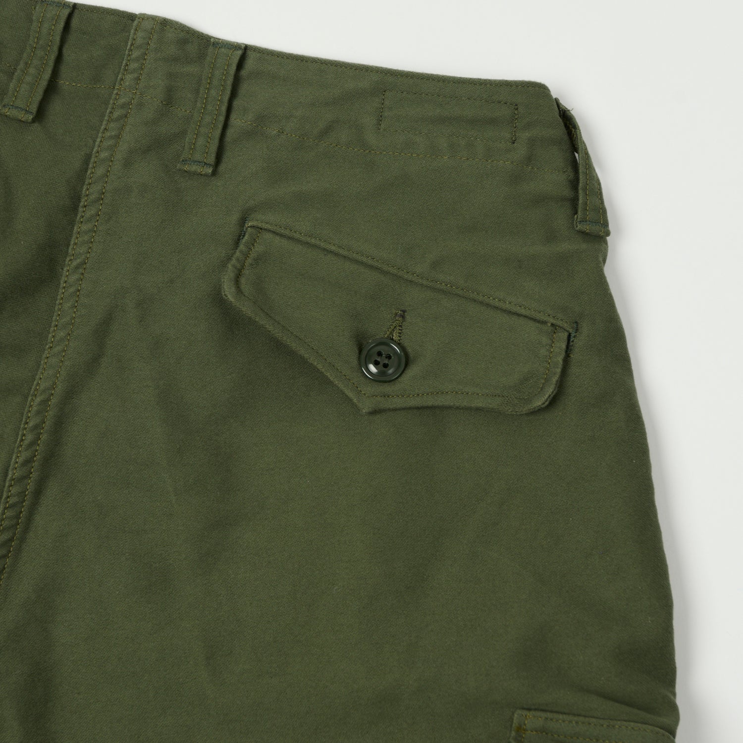 Freewheelers & Co Union Special Overalls 'Ground Crew' Trousers - Olive