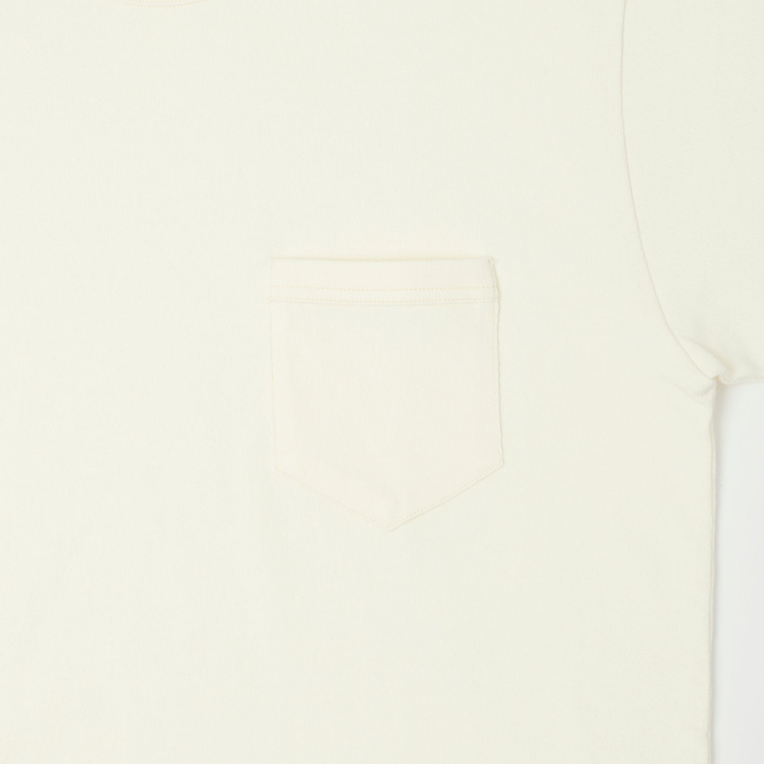 Freewheelers & Co Power Wear Short Sleeve Pocket Tee - Off White