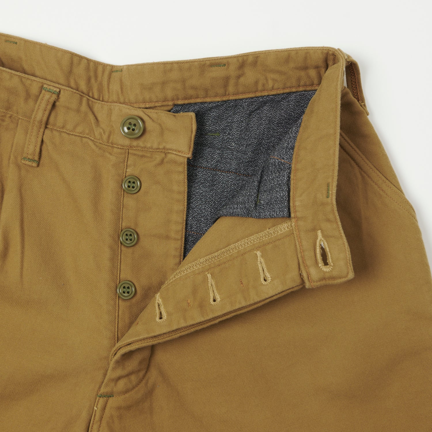 Freewheelers & Co U.S. Army Mechanic Crew Trouser - Camel