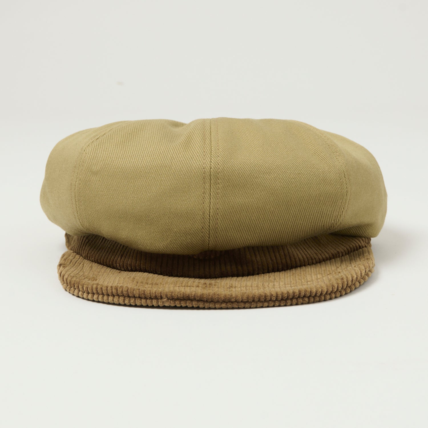 Freewheelers & Co Union Special Overalls 'Jam Buster' Flat Cap - Beige