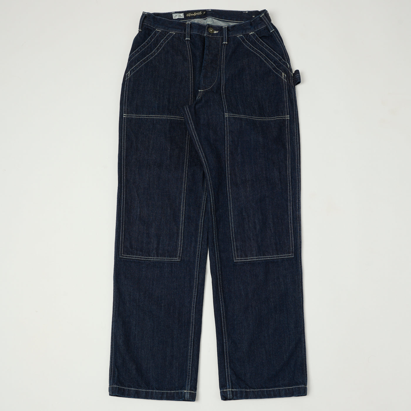 Freewheelers & Co Motor Psyclone 'Chopper Builder' Work Trouser - One Wash