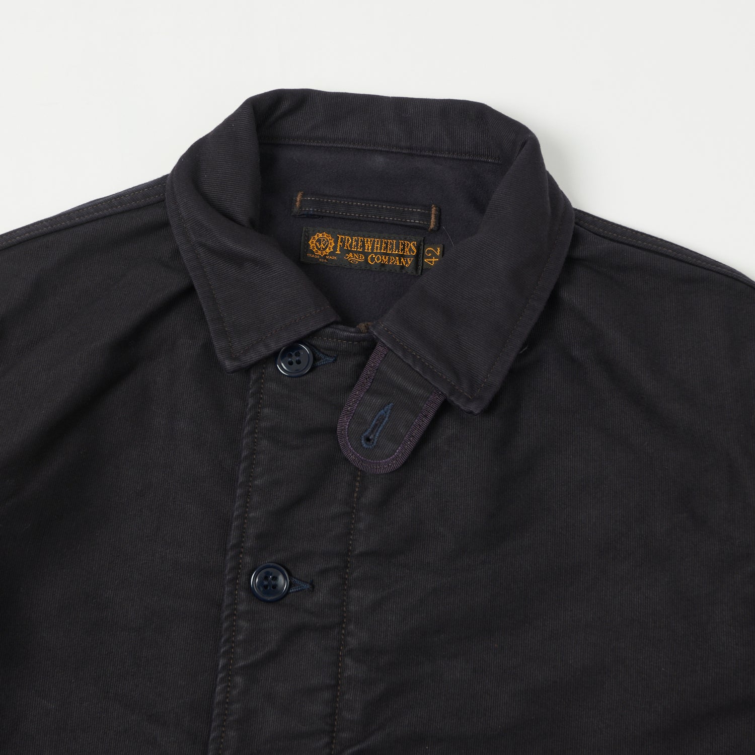 Freewheelers & Co Deck Worker Jacket - Deep Navy