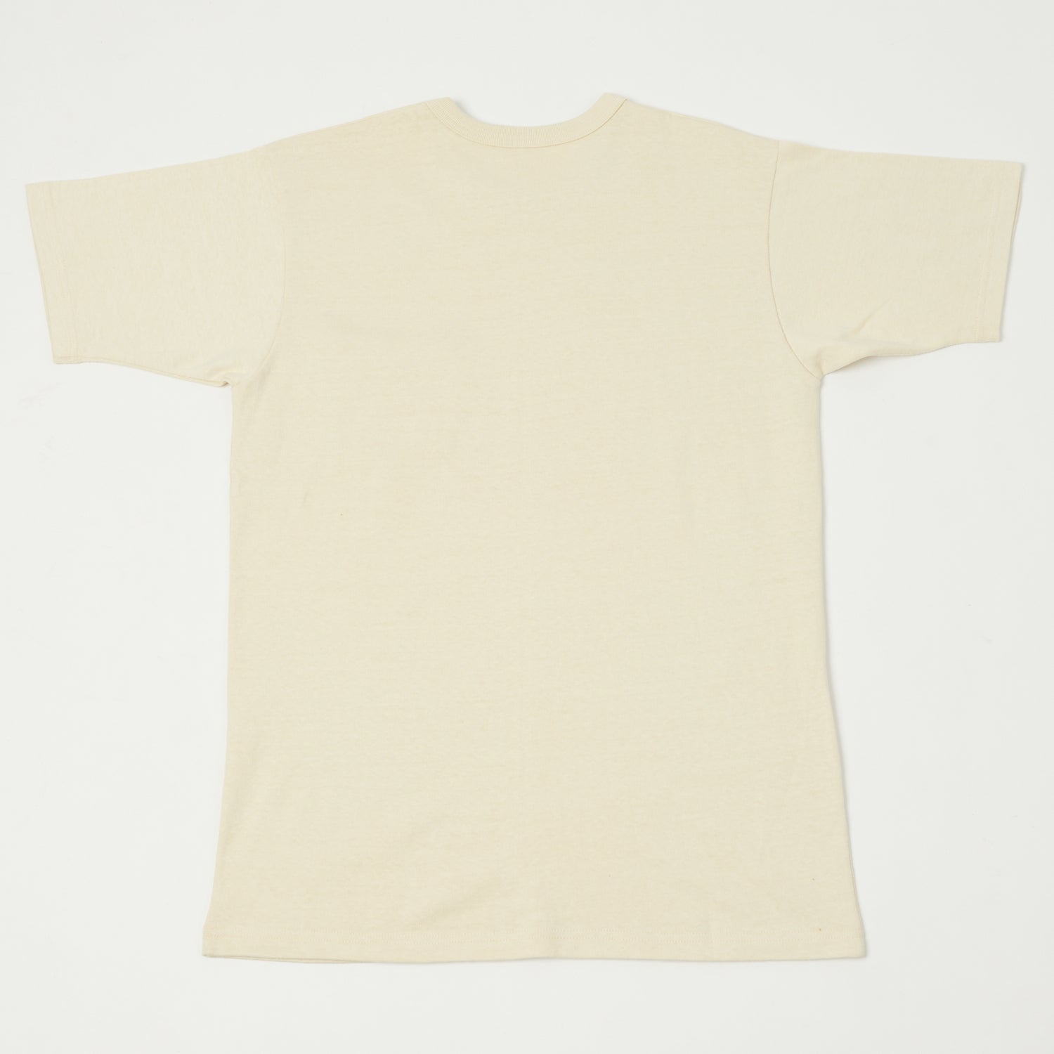Freewheelers & Co Power Wear Short Sleeve Pocket Tee - Straw Cream